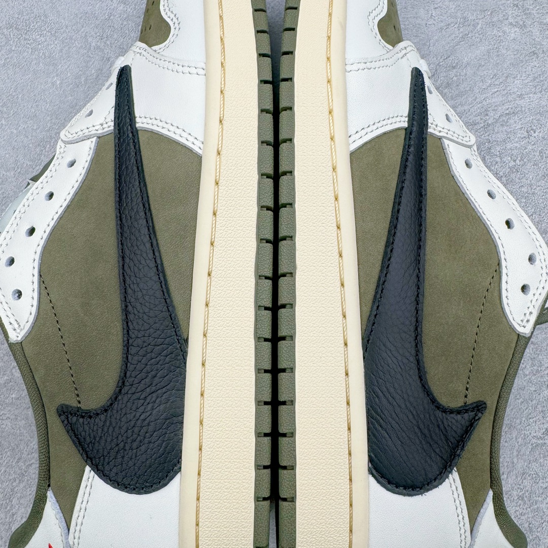图片[10]-＃DG2.0 Travis Scott x Air Jordan AJ1 Low OG SP TS联名倒钩8.0低帮 白橄榄绿 DM7866-200 全新批次 Ljr同源清远全套加持 圈内最强倒钩系列 高端零售特供批次 产品品控稳定性领先行业 各方面均可对飙L版 良心定价不杀猪 SZ原厂全套原楦原纸板冲刀磨具开发 原厂皮料加持 原厂港宝加持定型后跟R度完美 同源原厂电绣 鬼脸飞翼针数密度立体效果一致 百分百一致原鞋 原厂拉帮工艺 针距密度一致 后跟弧度收口自然不对折 极致一眼正品既视感 进口玻璃冲刀皮料裁剪零毛边 全鞋电脑针车工艺 品控清洁度最高QC检验标准 免检产品 原厂订购鞋盒、鞋标、防尘纸、鞋撑、鞋带 追求极致的原厂味道 尺码：40 40.5 41 42 42.5 43 44 44.5 45 46 47.5-选品中心