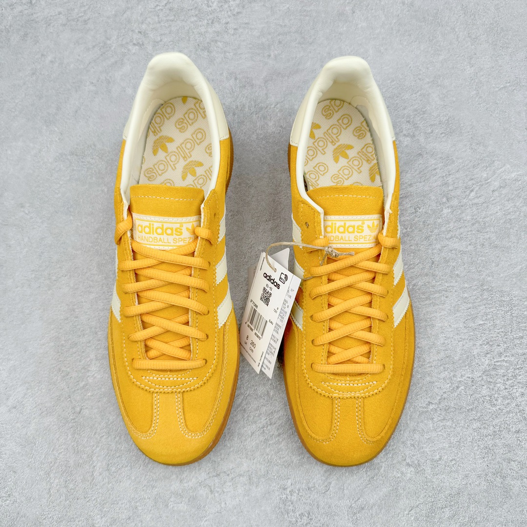 图片[2]-＃C版纯原 AD Originals Handball SPZL 手球运动员系列百搭休闲运动板鞋 IF7088 这款来自阿迪达斯的这款HANDBALL SPZL前身是一双手球运动鞋，这一次拿来复刻，所以鞋面的主要色彩选用了黑色， 鞋面外侧除了Spezial字母之外还有三叶草标志。Handball SPZL作为复古手球训练鞋与作为室内足球鞋的Samba有着异曲同工之处，但是质感更为出众的鞋身以及丰富的配色选择比起Samba来讲可以说是更胜一筹了！尺码：36 36⅔ 37⅓ 38 38⅔ 39⅓ 40 40⅔ 41⅓ 42 42⅔ 43⅓ 44 45-选品中心