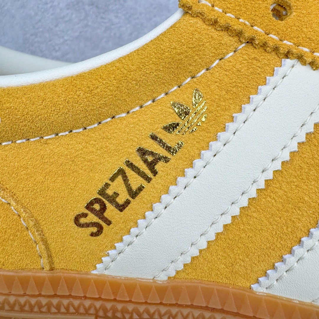 图片[18]-＃C版纯原 AD Originals Handball SPZL 手球运动员系列百搭休闲运动板鞋 IF7088 这款来自阿迪达斯的这款HANDBALL SPZL前身是一双手球运动鞋，这一次拿来复刻，所以鞋面的主要色彩选用了黑色， 鞋面外侧除了Spezial字母之外还有三叶草标志。Handball SPZL作为复古手球训练鞋与作为室内足球鞋的Samba有着异曲同工之处，但是质感更为出众的鞋身以及丰富的配色选择比起Samba来讲可以说是更胜一筹了！尺码：36 36⅔ 37⅓ 38 38⅔ 39⅓ 40 40⅔ 41⅓ 42 42⅔ 43⅓ 44 45-选品中心