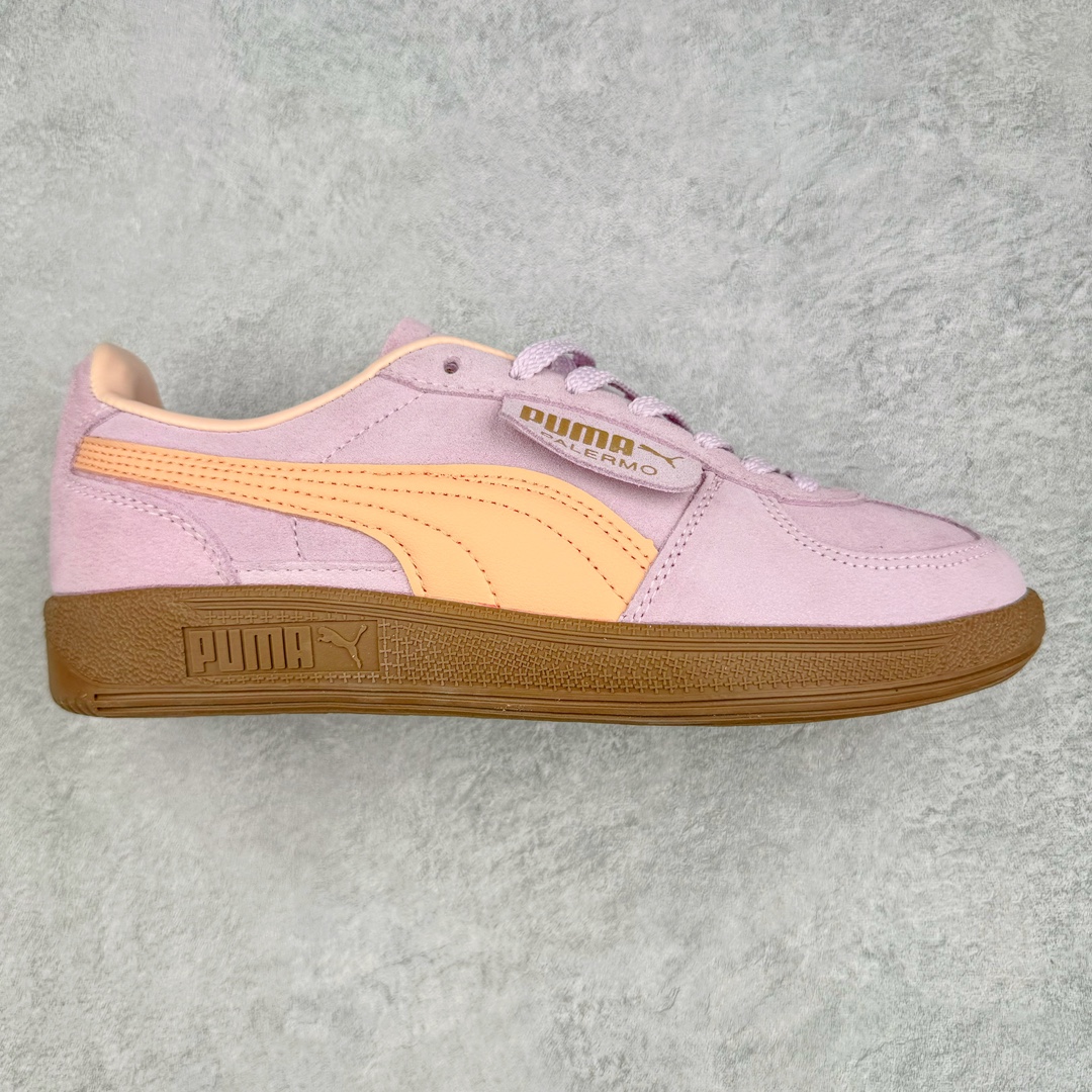 PUMA Palermo Trainer 彪马防滑耐磨低帮德训休闲板鞋 简约又不失设计巧思的帅气风格让它轻松驾驭日常休闲或滑板场合 运动兼具匠心 细节彰显品质 衬垫边缘以提供支撑和灵活性 强化鞋头以承受持续的磨损 耐磨性强 稳定性高 抓地更牢 不易打滑 尺码： 35 36 36.5 37.5 38 38.5 39 40 40.5 41 42 42.5 43 44 45-选品中心
