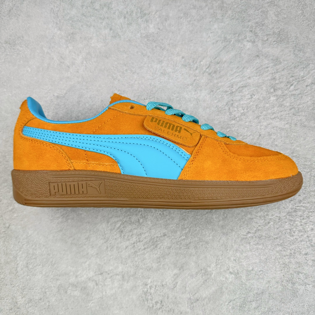 PUMA Palermo Trainer 彪马防滑耐磨低帮德训休闲板鞋 简约又不失设计巧思的帅气风格让它轻松驾驭日常休闲或滑板场合 运动兼具匠心 细节彰显品质 衬垫边缘以提供支撑和灵活性 强化鞋头以承受持续的磨损 耐磨性强 稳定性高 抓地更牢 不易打滑 尺码： 35 36 36.5 37.5 38 38.5 39 40 40.5 41 42 42.5 43 44 45-选品中心