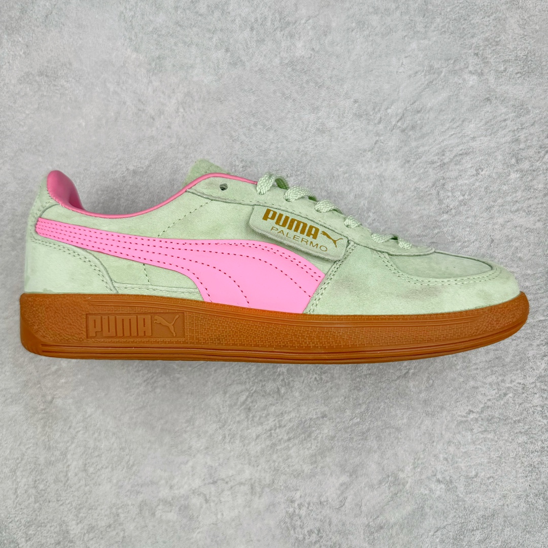 PUMA Palermo Trainer 彪马防滑耐磨低帮德训休闲板鞋 简约又不失设计巧思的帅气风格让它轻松驾驭日常休闲或滑板场合 运动兼具匠心 细节彰显品质 衬垫边缘以提供支撑和灵活性 强化鞋头以承受持续的磨损 耐磨性强 稳定性高 抓地更牢 不易打滑 尺码： 35 36 36.5 37.5 38 38.5 39 40 40.5 41 42 42.5 43 44 45-选品中心