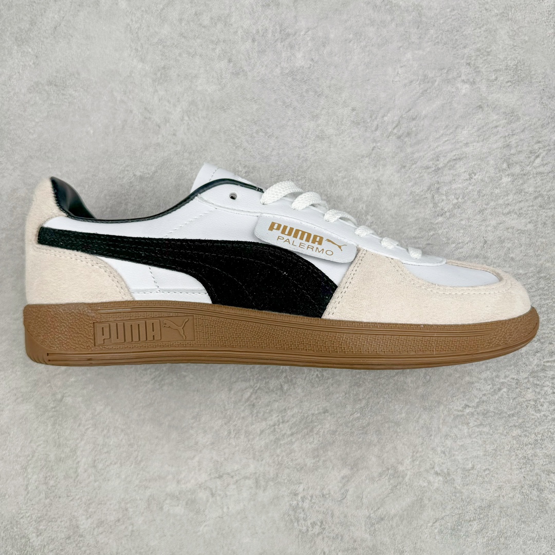 PUMA Palermo Trainer 彪马防滑耐磨低帮德训休闲板鞋 简约又不失设计巧思的帅气风格让它轻松驾驭日常休闲或滑板场合 运动兼具匠心 细节彰显品质 衬垫边缘以提供支撑和灵活性 强化鞋头以承受持续的磨损 耐磨性强 稳定性高 抓地更牢 不易打滑 尺码: 35 36 36.5 37.5 38 38.5 39 40 40.5 41 42 42.5 43 44 45-选品中心