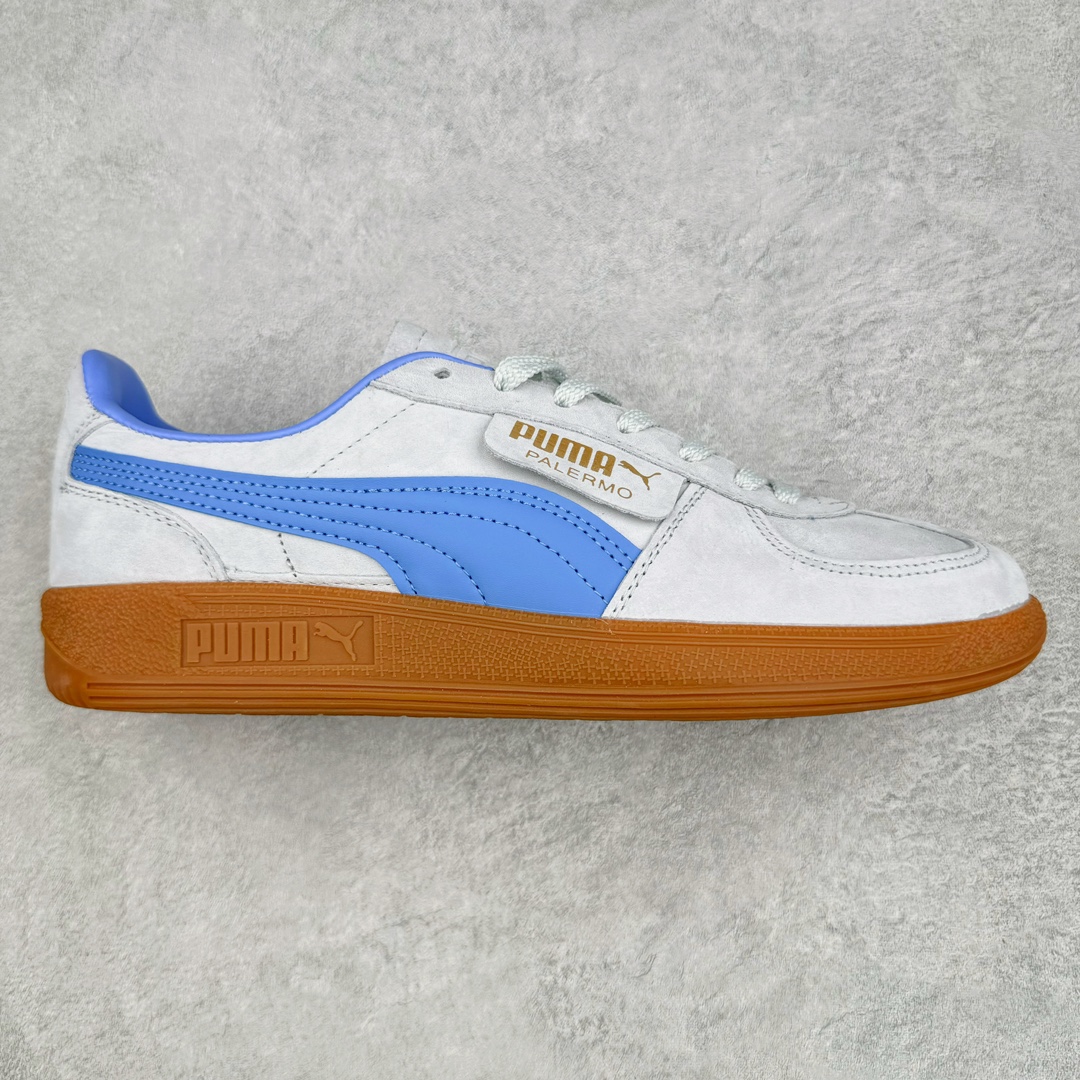 PUMA Palermo Trainer 彪马防滑耐磨低帮德训休闲板鞋 简约又不失设计巧思的帅气风格让它轻松驾驭日常休闲或滑板场合 运动兼具匠心 细节彰显品质 衬垫边缘以提供支撑和灵活性 强化鞋头以承受持续的磨损 耐磨性强 稳定性高 抓地更牢 不易打滑 尺码: 35 36 36.5 37.5 38 38.5 39 40 40.5 41 42 42.5 43 44 45-选品中心