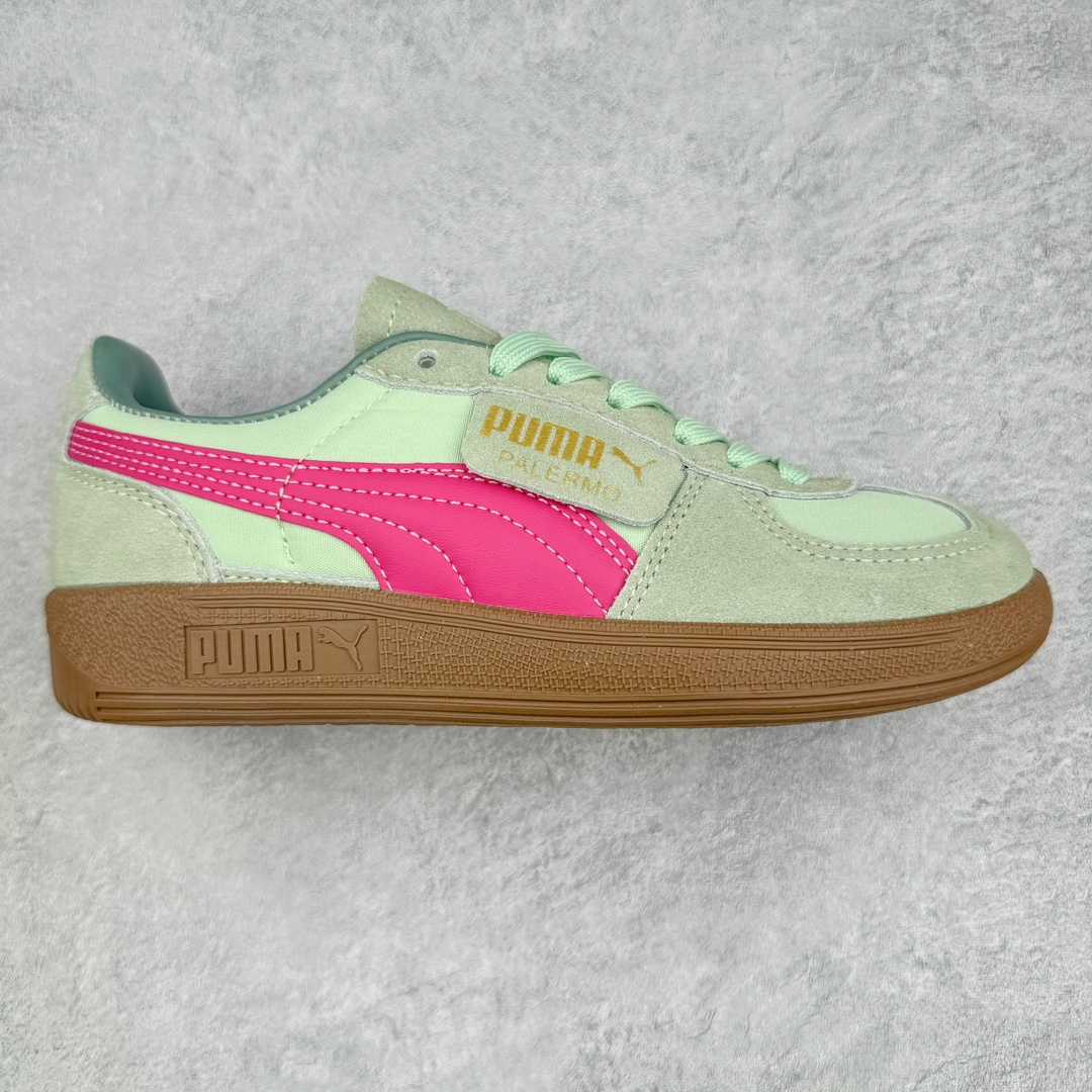 PUMA Palermo Trainer 彪马防滑耐磨低帮德训休闲板鞋 简约又不失设计巧思的帅气风格让它轻松驾驭日常休闲或滑板场合 运动兼具匠心 细节彰显品质 衬垫边缘以提供支撑和灵活性 强化鞋头以承受持续的磨损 耐磨性强 稳定性高 抓地更牢 不易打滑 尺码: 35 36 36.5 37.5 38 38.5 39 40 40.5 41 42 42.5 43 44 45-选品中心
