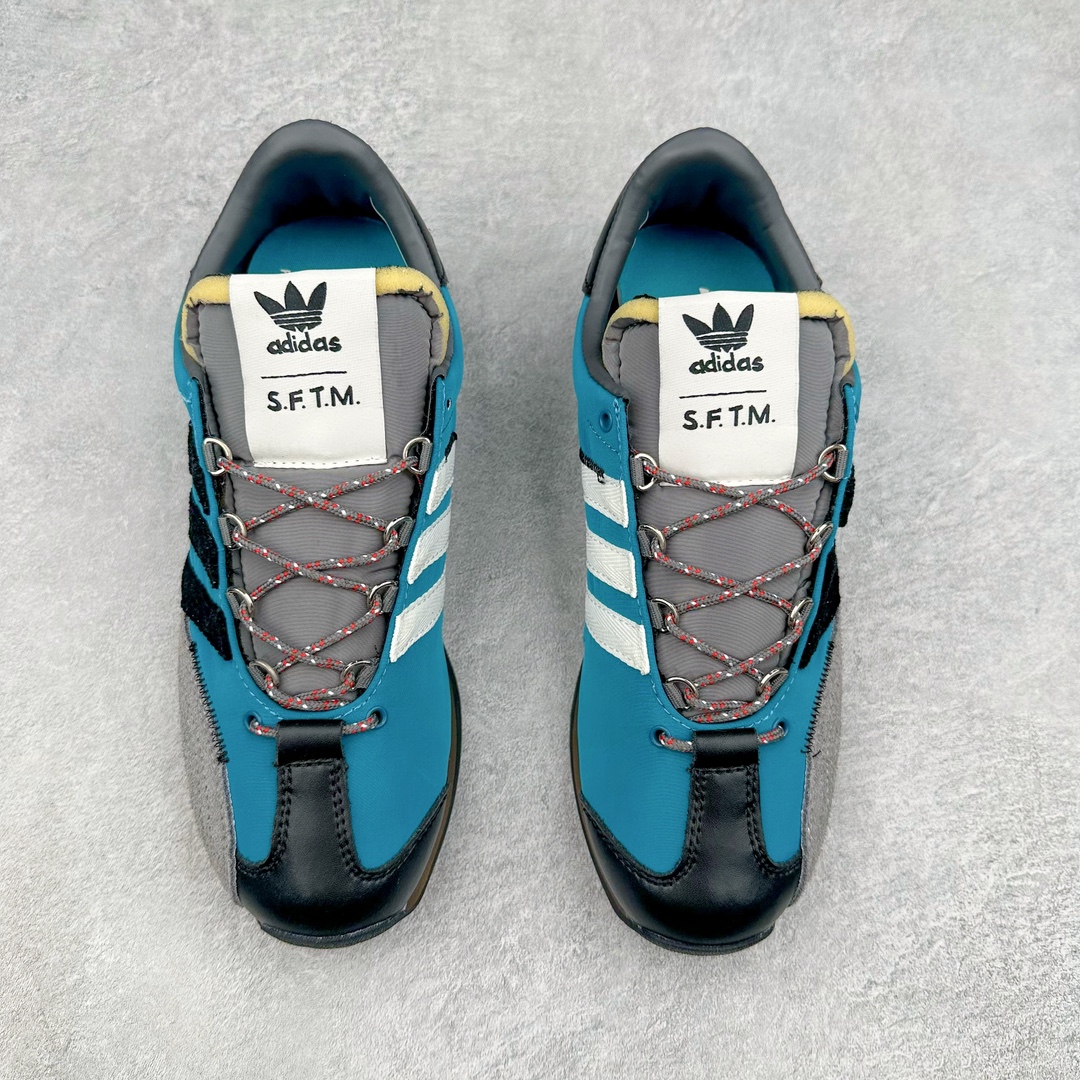 图片[2]-＃特价福利 Song for the Mute x AD Originals SFTM-003 联名款复古慢跑鞋 Originals与时装品牌Song for the Mute即将迎来第三个合作系列 这个系列主打的也是怀旧的氛围 采用了Country OG这个诞生于上世纪70年代的鞋款 尼龙和绒面革的梦幻拼接 低调而富有质感 呈现SFTM一贯的面料美学 三款不同风格的配色 亮点十足的斑点鞋带 体现怀旧主义和前卫设计无缝交织 鞋款采用了低帮的造型 方便日常穿着 同时对于外底做了处理 皮革材质和尼龙布材质的组合也更具是时代感 尺码：36 36.5 37 38 38.5 39 40 40.5 41 42 42.5 43 44 44.5 45-选品中心