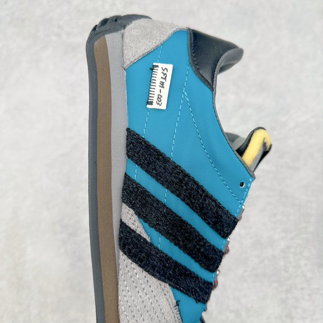 图片[6]-＃特价福利 Song for the Mute x AD Originals SFTM-003 联名款复古慢跑鞋 Originals与时装品牌Song for the Mute即将迎来第三个合作系列 这个系列主打的也是怀旧的氛围 采用了Country OG这个诞生于上世纪70年代的鞋款 尼龙和绒面革的梦幻拼接 低调而富有质感 呈现SFTM一贯的面料美学 三款不同风格的配色 亮点十足的斑点鞋带 体现怀旧主义和前卫设计无缝交织 鞋款采用了低帮的造型 方便日常穿着 同时对于外底做了处理 皮革材质和尼龙布材质的组合也更具是时代感 尺码：36 36.5 37 38 38.5 39 40 40.5 41 42 42.5 43 44 44.5 45-选品中心