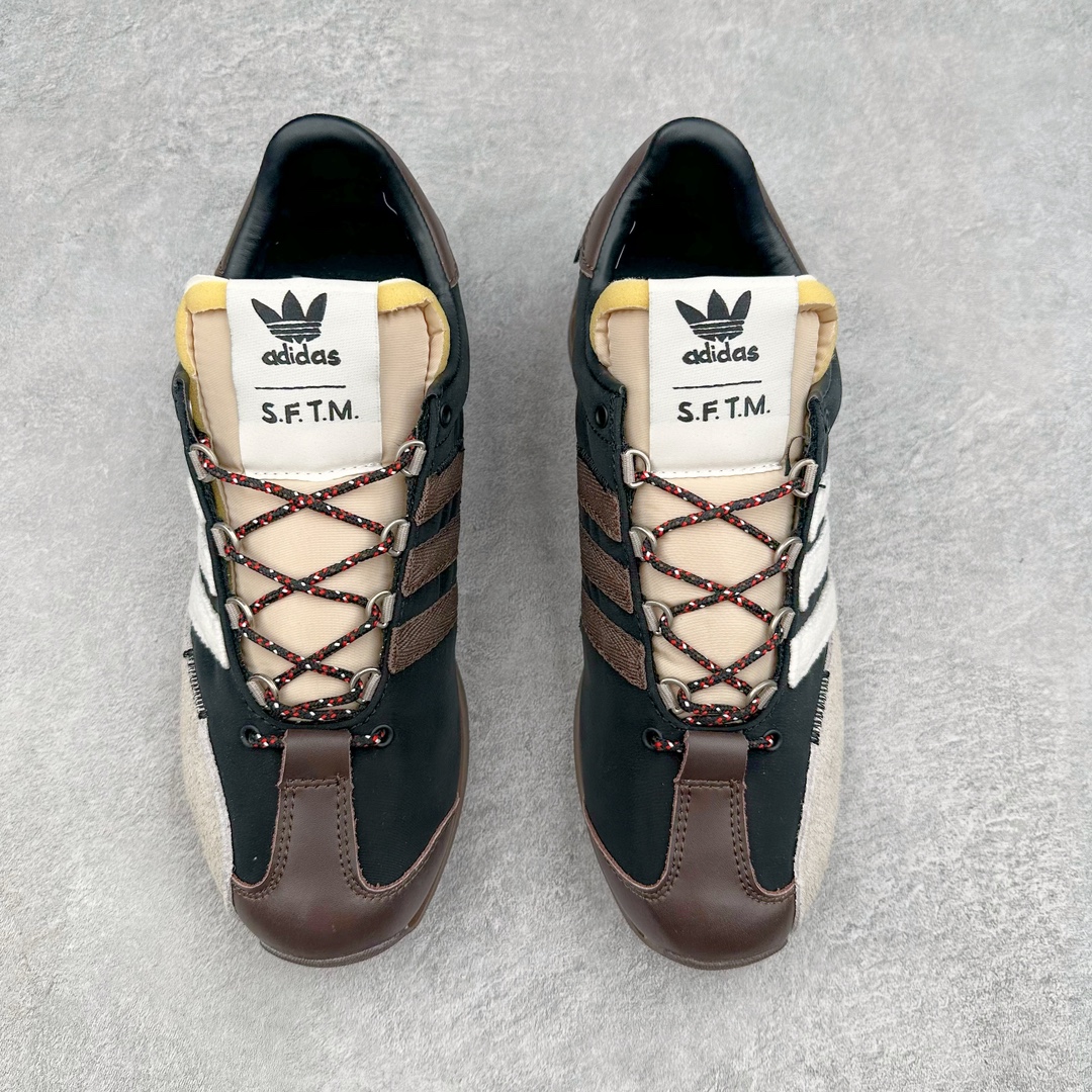 图片[2]-＃特价福利 Song for the Mute x AD Originals SFTM-003 联名款复古慢跑鞋 Originals与时装品牌Song for the Mute即将迎来第三个合作系列 这个系列主打的也是怀旧的氛围 采用了Country OG这个诞生于上世纪70年代的鞋款 尼龙和绒面革的梦幻拼接 低调而富有质感 呈现SFTM一贯的面料美学 三款不同风格的配色 亮点十足的斑点鞋带 体现怀旧主义和前卫设计无缝交织 鞋款采用了低帮的造型 方便日常穿着 同时对于外底做了处理 皮革材质和尼龙布材质的组合也更具是时代感 尺码：36 36.5 37 38 38.5 39 40 40.5 41 42 42.5 43 44 44.5 45-选品中心