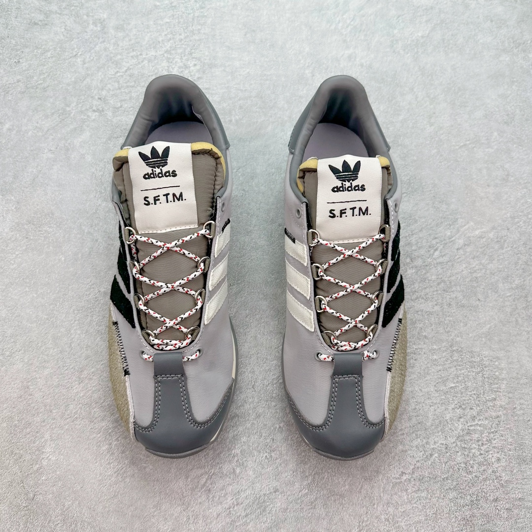 图片[2]-＃特价福利 Song for the Mute x AD Originals SFTM-003 联名款复古慢跑鞋 Originals与时装品牌Song for the Mute即将迎来第三个合作系列 这个系列主打的也是怀旧的氛围 采用了Country OG这个诞生于上世纪70年代的鞋款 尼龙和绒面革的梦幻拼接 低调而富有质感 呈现SFTM一贯的面料美学 三款不同风格的配色 亮点十足的斑点鞋带 体现怀旧主义和前卫设计无缝交织 鞋款采用了低帮的造型 方便日常穿着 同时对于外底做了处理 皮革材质和尼龙布材质的组合也更具是时代感 尺码：36 36.5 37 38 38.5 39 40 40.5 41 42 42.5 43 44 44.5 45-选品中心