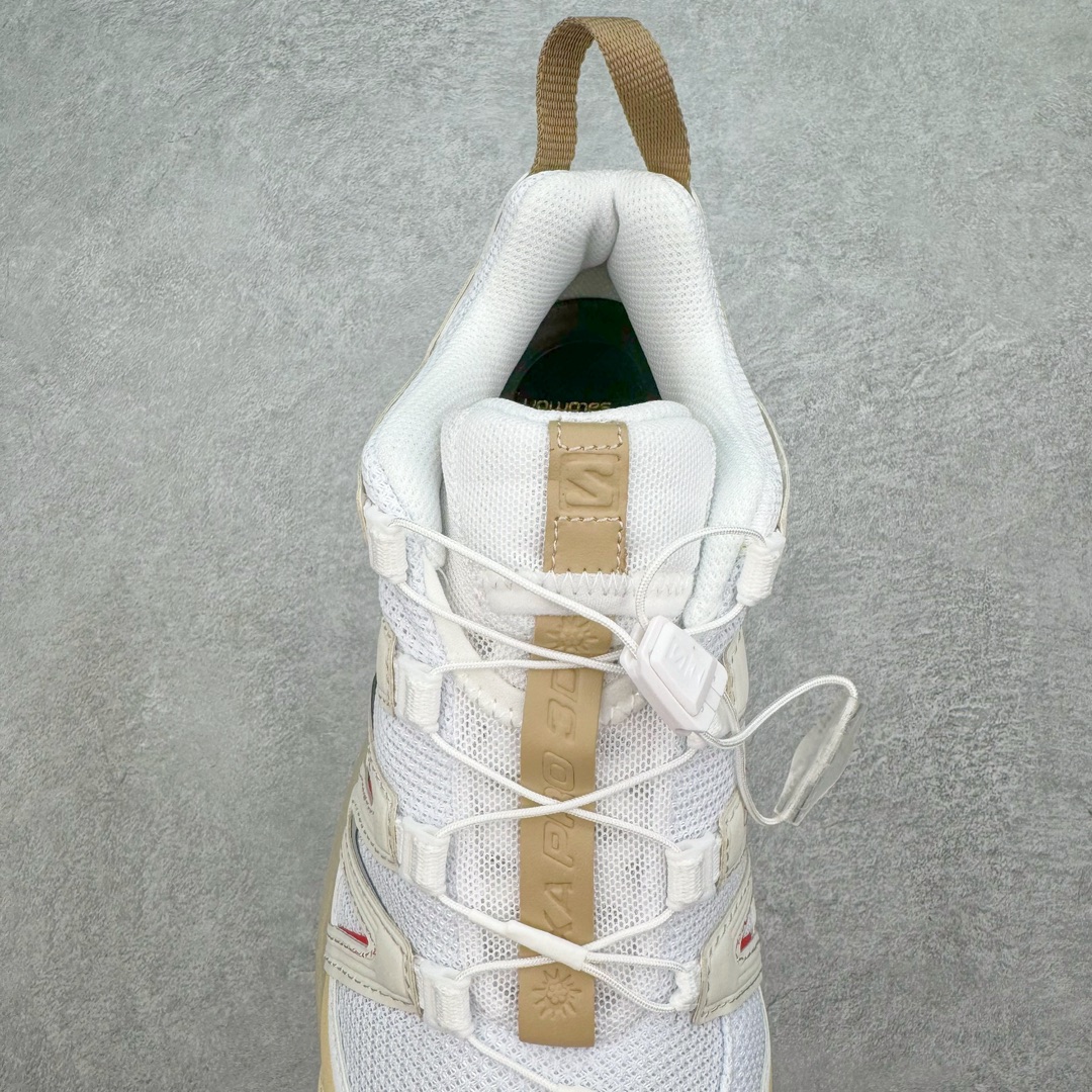 图片[5]-＃绿X SALOMON XA Pro 3D ADV 萨洛蒙潮流越野机能户外功能鞋 纯原外贸平台特供订单 耗时半年巨作 全套原纸板楦头开发 原厂特供网布配套加持 确保原汁原味 完美呈现版型 原档数据独家私模五层组合大底 男女鞋同步官方开发至46.5 原装Ortholite轻量化鞋垫 中底布带钢印编号 原厂TPU锁扣 进口港宝加持 后跟自然饱满 还原公司包裹性 鞋面采用SENSIFT贴合技术 全方位贴合包裹脚型 鞋跟部鞋底牵引设计 提供强大的抓地性能 更适应野外崎岖不平的道路 其3D ADVANCED CHASSIS底盘 材料轻量大化 钉齿设计更具稳定性 防护性 鞋底易磨损区运用CONTAGRIP高耐磨材料 应对城市硬质路面长距离跑考验 尺码：36 36.5 37.5 38 38.5 39 40 40.5 41 42 42.5 43 44 44.5 45 46 46.5-选品中心