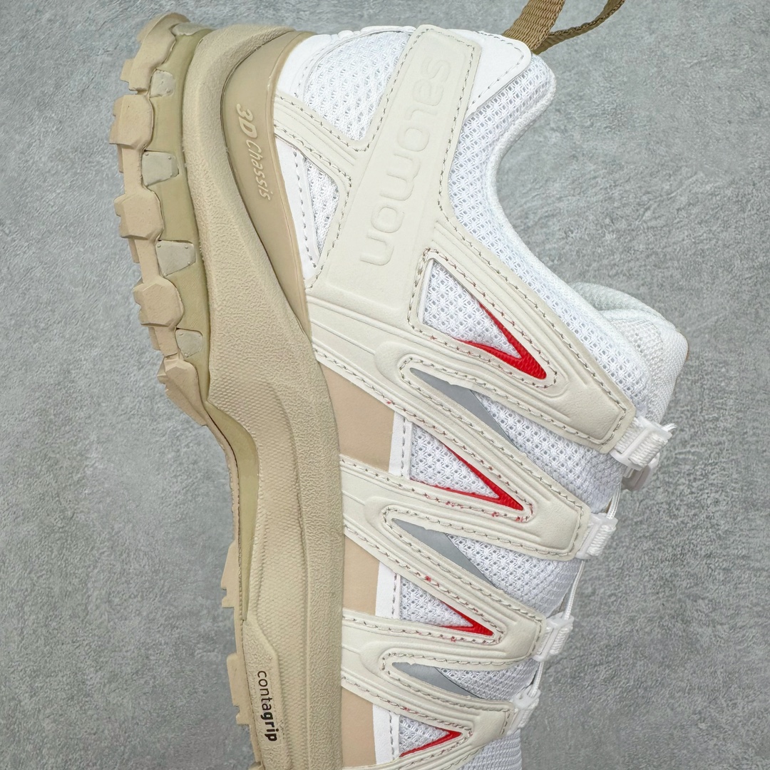 图片[6]-＃绿X SALOMON XA Pro 3D ADV 萨洛蒙潮流越野机能户外功能鞋 纯原外贸平台特供订单 耗时半年巨作 全套原纸板楦头开发 原厂特供网布配套加持 确保原汁原味 完美呈现版型 原档数据独家私模五层组合大底 男女鞋同步官方开发至46.5 原装Ortholite轻量化鞋垫 中底布带钢印编号 原厂TPU锁扣 进口港宝加持 后跟自然饱满 还原公司包裹性 鞋面采用SENSIFT贴合技术 全方位贴合包裹脚型 鞋跟部鞋底牵引设计 提供强大的抓地性能 更适应野外崎岖不平的道路 其3D ADVANCED CHASSIS底盘 材料轻量大化 钉齿设计更具稳定性 防护性 鞋底易磨损区运用CONTAGRIP高耐磨材料 应对城市硬质路面长距离跑考验 尺码：36 36.5 37.5 38 38.5 39 40 40.5 41 42 42.5 43 44 44.5 45 46 46.5-选品中心