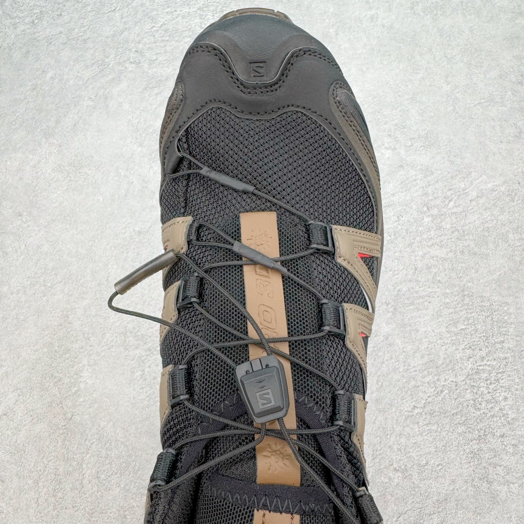 图片[4]-＃绿X SALOMON XA Pro 3D ADV 萨洛蒙潮流越野机能户外功能鞋 纯原外贸平台特供订单 耗时半年巨作 全套原纸板楦头开发 原厂特供网布配套加持 确保原汁原味 完美呈现版型 原档数据独家私模五层组合大底 男女鞋同步官方开发至46.5 原装Ortholite轻量化鞋垫 中底布带钢印编号 原厂TPU锁扣 进口港宝加持 后跟自然饱满 还原公司包裹性 鞋面采用SENSIFT贴合技术 全方位贴合包裹脚型 鞋跟部鞋底牵引设计 提供强大的抓地性能 更适应野外崎岖不平的道路 其3D ADVANCED CHASSIS底盘 材料轻量大化 钉齿设计更具稳定性 防护性 鞋底易磨损区运用CONTAGRIP高耐磨材料 应对城市硬质路面长距离跑考验 尺码：36 36.5 37.5 38 38.5 39 40 40.5 41 42 42.5 43 44 44.5 45 46 46.5-选品中心