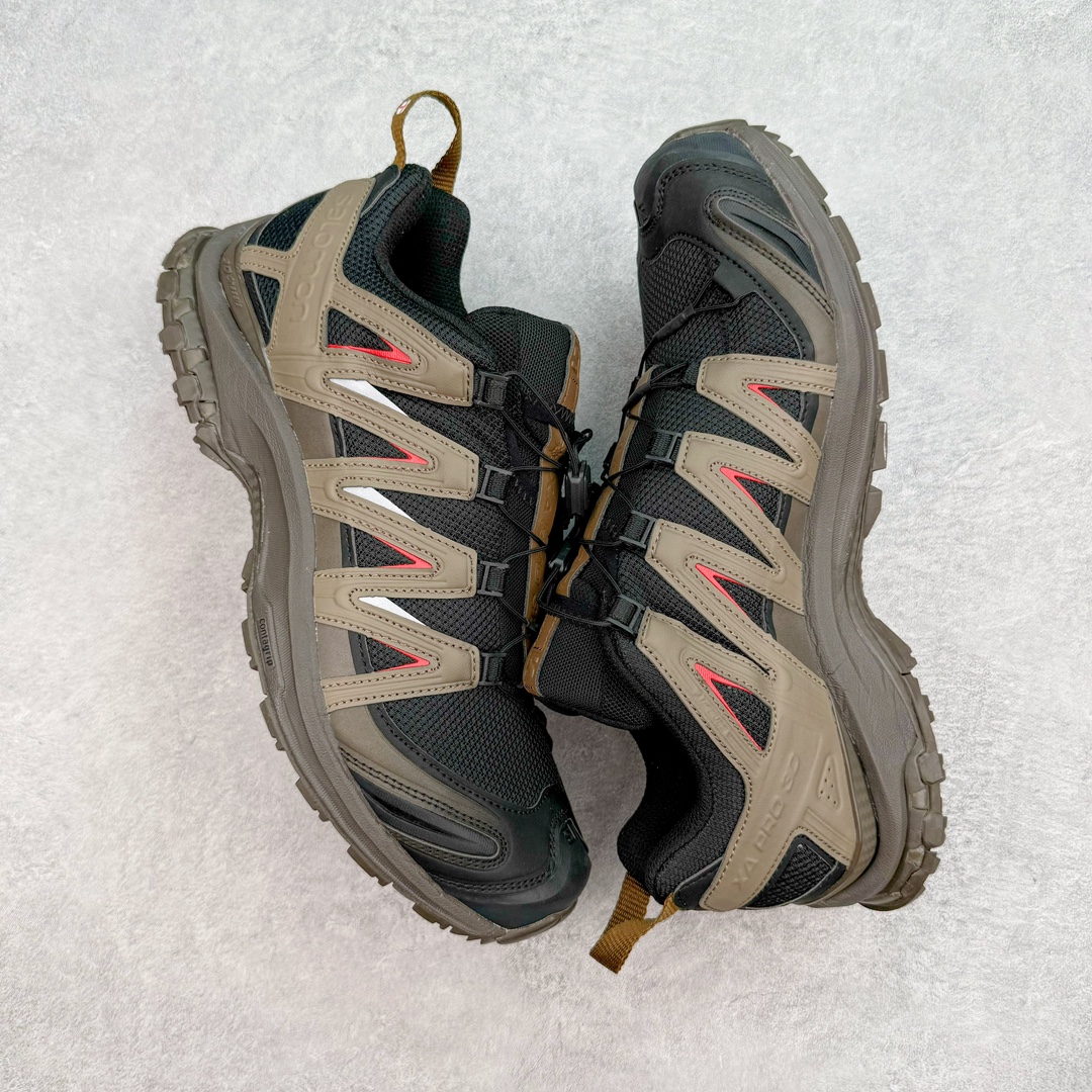 图片[3]-＃绿X SALOMON XA Pro 3D ADV 萨洛蒙潮流越野机能户外功能鞋 纯原外贸平台特供订单 耗时半年巨作 全套原纸板楦头开发 原厂特供网布配套加持 确保原汁原味 完美呈现版型 原档数据独家私模五层组合大底 男女鞋同步官方开发至46.5 原装Ortholite轻量化鞋垫 中底布带钢印编号 原厂TPU锁扣 进口港宝加持 后跟自然饱满 还原公司包裹性 鞋面采用SENSIFT贴合技术 全方位贴合包裹脚型 鞋跟部鞋底牵引设计 提供强大的抓地性能 更适应野外崎岖不平的道路 其3D ADVANCED CHASSIS底盘 材料轻量大化 钉齿设计更具稳定性 防护性 鞋底易磨损区运用CONTAGRIP高耐磨材料 应对城市硬质路面长距离跑考验 尺码：36 36.5 37.5 38 38.5 39 40 40.5 41 42 42.5 43 44 44.5 45 46 46.5-选品中心