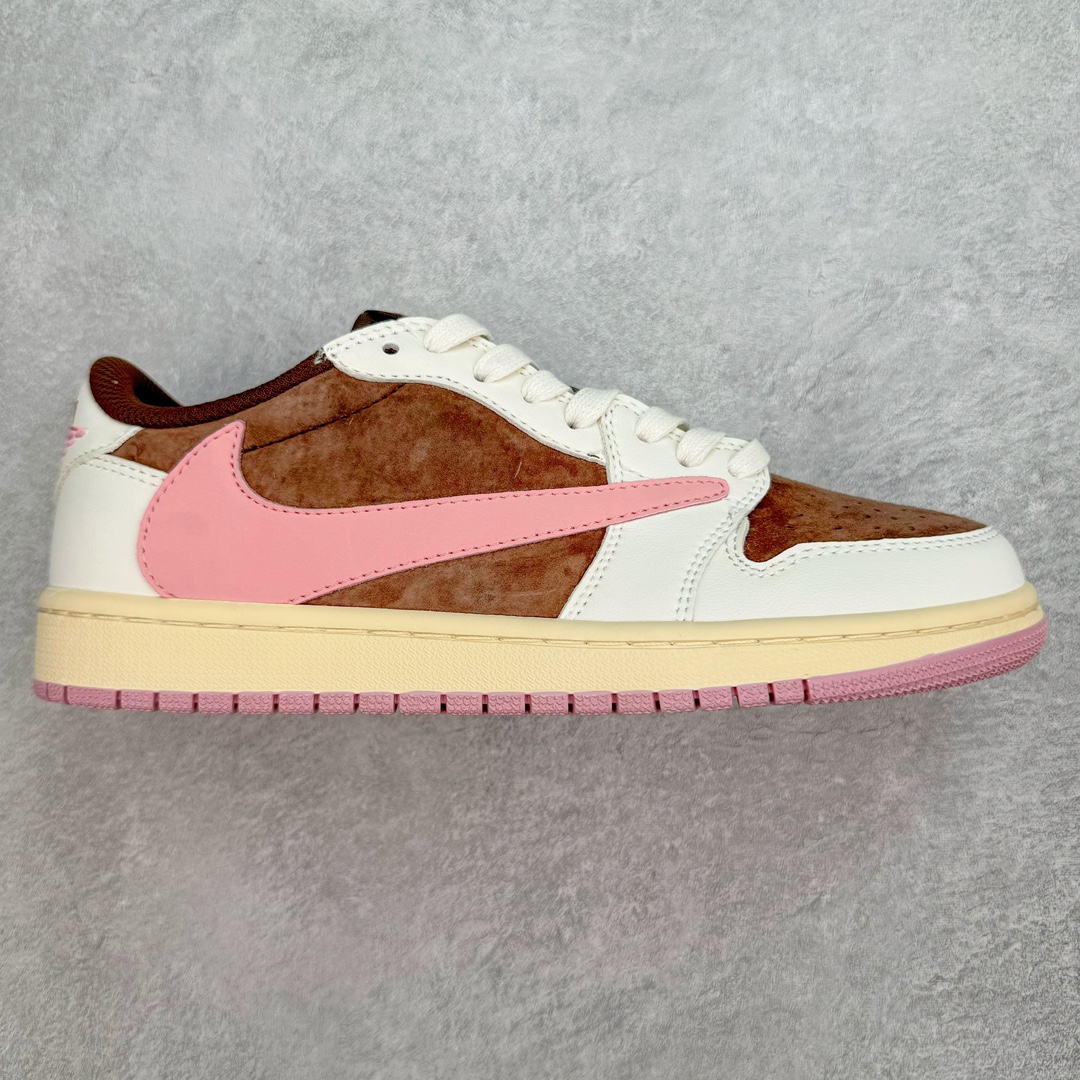 图片[5]-💰140 ＃福利特价‼Travis Scott x Air Jordan AJ1 Low TS联名倒钩低帮系列 毫无疑问市场中端王者 耗时半年巨作 全套原纸板楦头开发 确保原汁原味 完美呈现倒钩版型 原档案转印油墨一体 一码一磨具拒绝假半码 此版本只针对中端市场 皮料材质有所更替 其他数据细节工艺流程均保持一致 绝不口嗨 细节品控鞋型随意秒杀市面3XX 4XX 原盒原配 外盒透明胶套 内侧字体 工整带凹凸感 原厂拉帮工艺 针距密度一致 后跟弧度收口自然不对折 极致一眼正品既视感 进口玻璃冲刀皮料裁剪零毛边 承诺百分百一致原鞋 全鞋电脑针车工艺 进口港宝加持 后跟自然饱满 全鞋荧光划线卡点 追求极致完美 每一双都是工艺品 多重QC质检 超越公司货的品控标准 实实在在的免检产品 SIZE：36 36.5 37.5 38 38.5 39 40 40.5 41 42 42.5 43 44 44.5 45 46 47.5 编码：Nby2936010-运动鞋