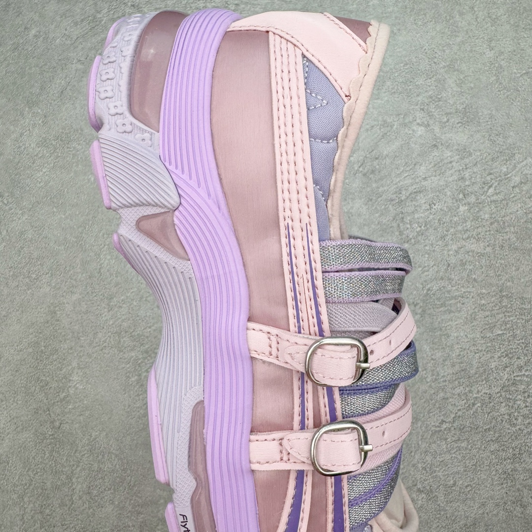 图片[6]-KIKO KOSTADINOV × MARC JACOBS x Asics Gel-Lokros 亚瑟士三方联名皮革圆头拼接耐磨透气轻便低帮生活休闲鞋 采用星星图案绗缝鞋面设计 闪亮金属感饰带与松紧带点缀鞋身 如珍珠般闪光的中底 巧妙注入ASICS亚瑟士标志性GEL科FLYTEFOAM PROPEL缓冲技术和花朵胎纹图案 尺码：36 37.5 38 39 40 40.5 41.5 42 42.5 43.5 44 45-选品中心