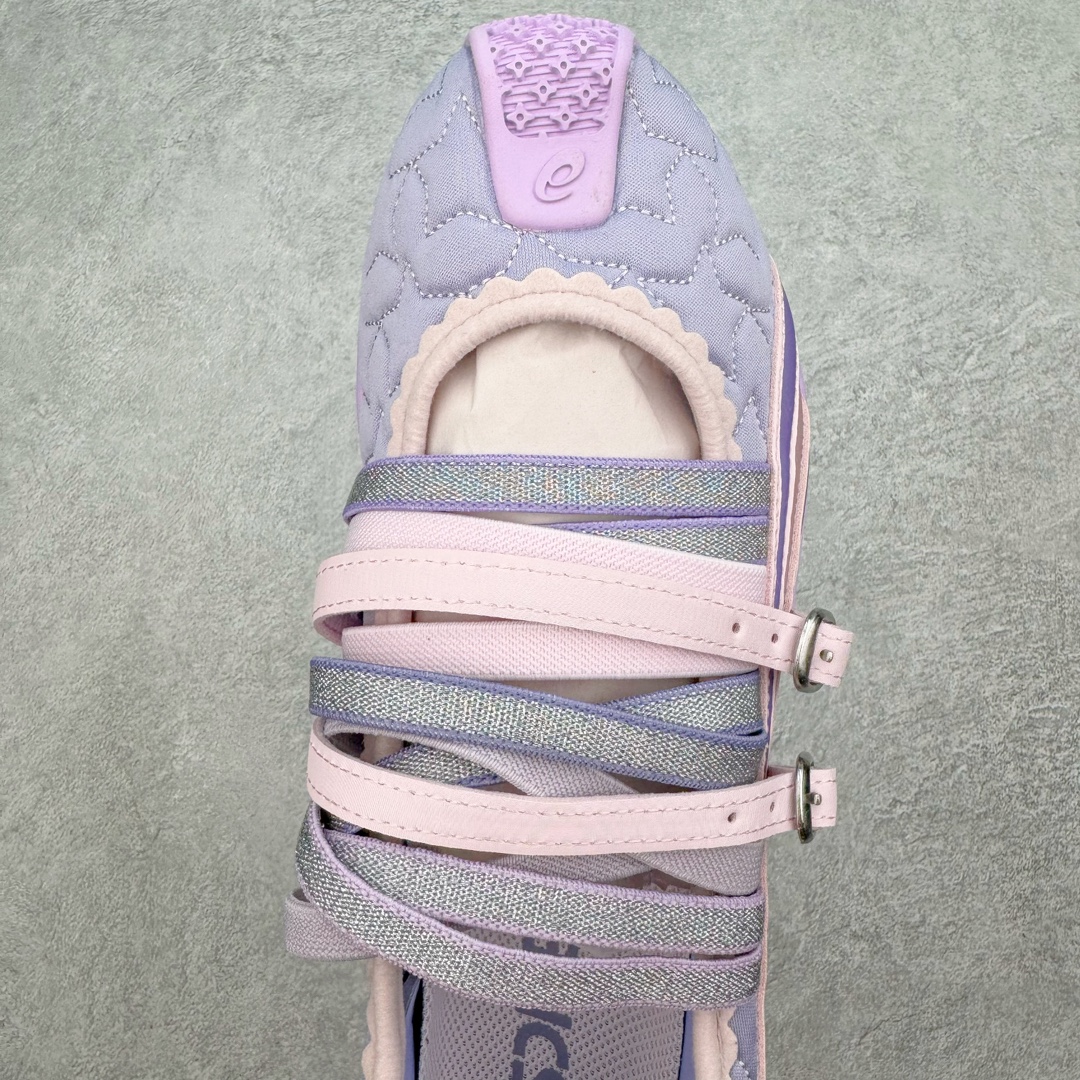 图片[4]-KIKO KOSTADINOV × MARC JACOBS x Asics Gel-Lokros 亚瑟士三方联名皮革圆头拼接耐磨透气轻便低帮生活休闲鞋 采用星星图案绗缝鞋面设计 闪亮金属感饰带与松紧带点缀鞋身 如珍珠般闪光的中底 巧妙注入ASICS亚瑟士标志性GEL科FLYTEFOAM PROPEL缓冲技术和花朵胎纹图案 尺码：36 37.5 38 39 40 40.5 41.5 42 42.5 43.5 44 45-选品中心