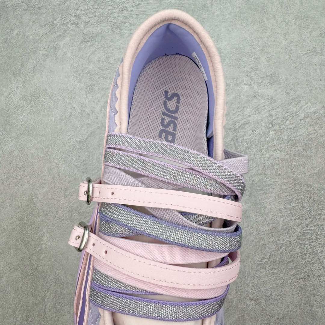 图片[5]-KIKO KOSTADINOV × MARC JACOBS x Asics Gel-Lokros 亚瑟士三方联名皮革圆头拼接耐磨透气轻便低帮生活休闲鞋 采用星星图案绗缝鞋面设计 闪亮金属感饰带与松紧带点缀鞋身 如珍珠般闪光的中底 巧妙注入ASICS亚瑟士标志性GEL科FLYTEFOAM PROPEL缓冲技术和花朵胎纹图案 尺码：36 37.5 38 39 40 40.5 41.5 42 42.5 43.5 44 45-选品中心