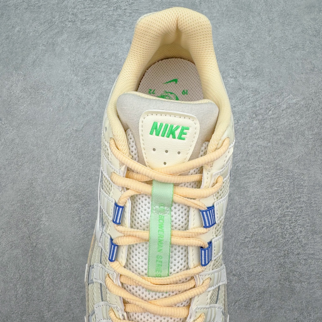 图片[5]-＃HP纯原 NK P-6000 系列低帮复古老爹风休闲运动舒适慢跑鞋 FJ5443-113 购入原鞋原装纸板楦头开发 独家私模四层组合大底 市场唯一正确版本 良心定价 新配色陆续出货 进口三文治网面 融合 Pegasus 过往运动鞋设计 助力 21 世纪早期跑步运动跃升时尚新高度 采用透气网眼布、运动风格线条和耐穿覆面 兼具吸睛外观和舒适感受 中底泡绵以田径赛道为灵感 打造厚实设计 缔造出众缓震性能 尺码：36 36.5 37.5 38 38.5 39 40 40.5 41 42 42.5 43 44 44.5 45 46-选品中心