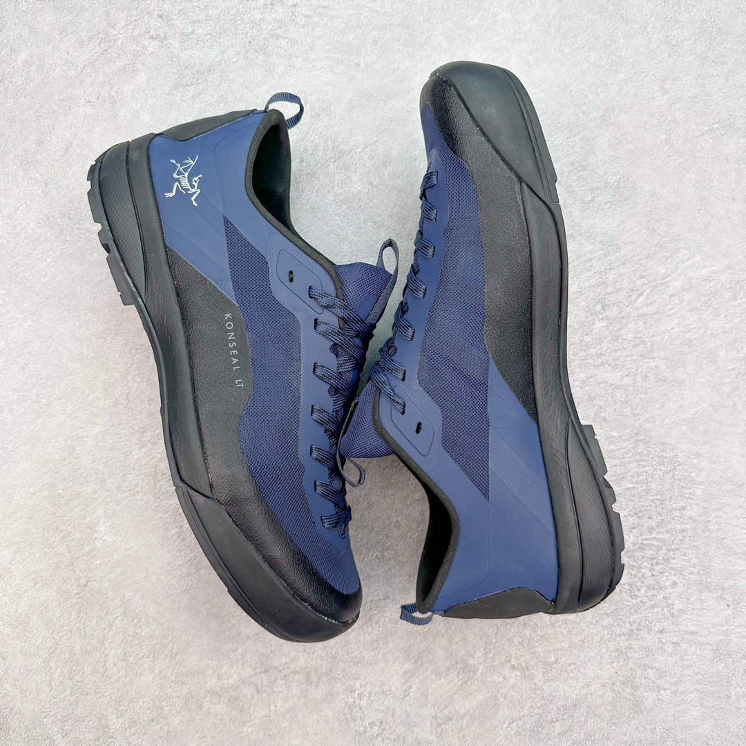 图片[3]-加拿大品牌 始祖鸟·Arcteryx始祖鸟 Konseal Lt 轻量网布防滑轻便耐磨低帮越野跑步鞋 利用先进的技术、更轻但可靠耐用的材料和高度专注的设计流程，我们创造了我们最轻的接近鞋 Konseal LT。它专为在您携带背包和攀爬装备时覆盖崎岖的地面而设计，提供足底支撑和保护、应对不断変化的地形的敏捷性以及 Vibram® Megagrip 外底的自抓地力。内里提供赤足舒适感，鞋跟可平折，因此您可以在系绳或露营时将其作为木屐穿着。尺码：35 36 37 38 39 40 41 42 43 44 45-选品中心