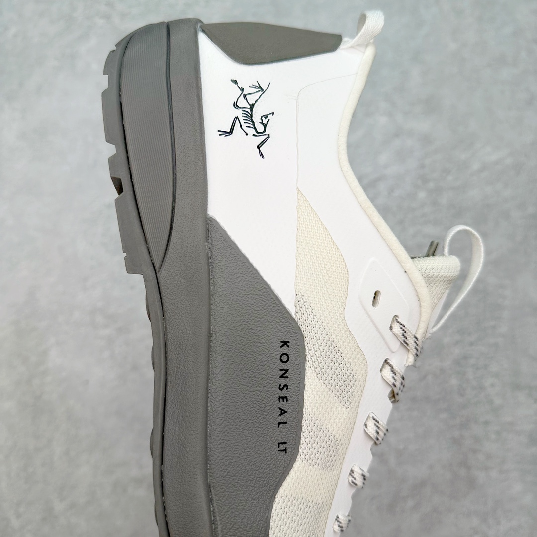 图片[6]-加拿大品牌 始祖鸟·Arcteryx始祖鸟 Konseal Lt 轻量网布防滑轻便耐磨低帮越野跑步鞋 利用先进的技术、更轻但可靠耐用的材料和高度专注的设计流程，我们创造了我们最轻的接近鞋 Konseal LT。它专为在您携带背包和攀爬装备时覆盖崎岖的地面而设计，提供足底支撑和保护、应对不断変化的地形的敏捷性以及 Vibram® Megagrip 外底的自抓地力。内里提供赤足舒适感，鞋跟可平折，因此您可以在系绳或露营时将其作为木屐穿着。尺码：35 36 37 38 39 40 41 42 43 44 45-选品中心