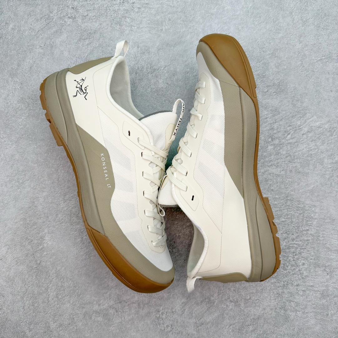 图片[3]-加拿大品牌 始祖鸟·Arcteryx始祖鸟 Konseal Lt 轻量网布防滑轻便耐磨低帮越野跑步鞋 利用先进的技术、更轻但可靠耐用的材料和高度专注的设计流程，我们创造了我们最轻的接近鞋 Konseal LT。它专为在您携带背包和攀爬装备时覆盖崎岖的地面而设计，提供足底支撑和保护、应对不断変化的地形的敏捷性以及 Vibram® Megagrip 外底的自抓地力。内里提供赤足舒适感，鞋跟可平折，因此您可以在系绳或露营时将其作为木屐穿着。尺码：35 36 37 38 39 40 41 42 43 44 45-选品中心