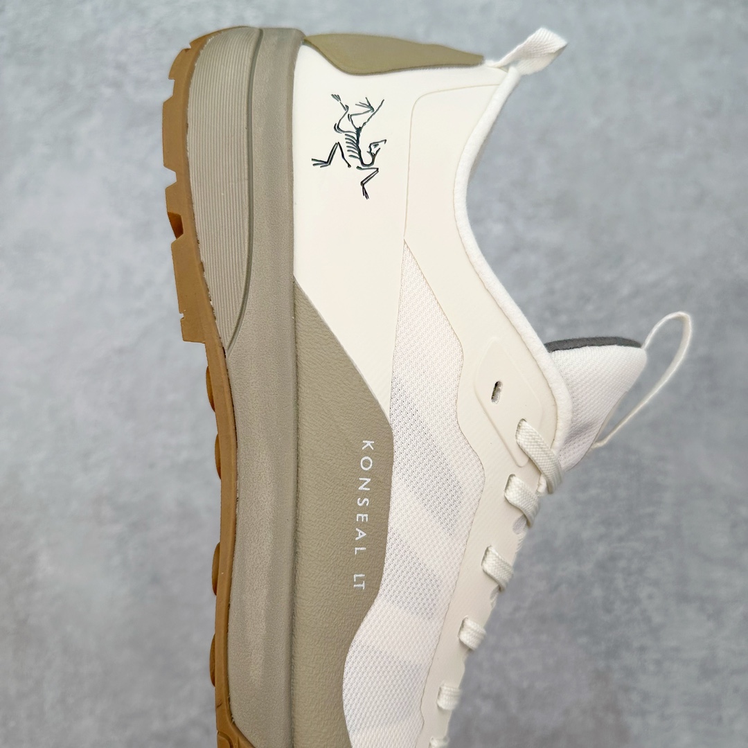 图片[6]-加拿大品牌 始祖鸟·Arcteryx始祖鸟 Konseal Lt 轻量网布防滑轻便耐磨低帮越野跑步鞋 利用先进的技术、更轻但可靠耐用的材料和高度专注的设计流程，我们创造了我们最轻的接近鞋 Konseal LT。它专为在您携带背包和攀爬装备时覆盖崎岖的地面而设计，提供足底支撑和保护、应对不断変化的地形的敏捷性以及 Vibram® Megagrip 外底的自抓地力。内里提供赤足舒适感，鞋跟可平折，因此您可以在系绳或露营时将其作为木屐穿着。尺码：35 36 37 38 39 40 41 42 43 44 45-选品中心