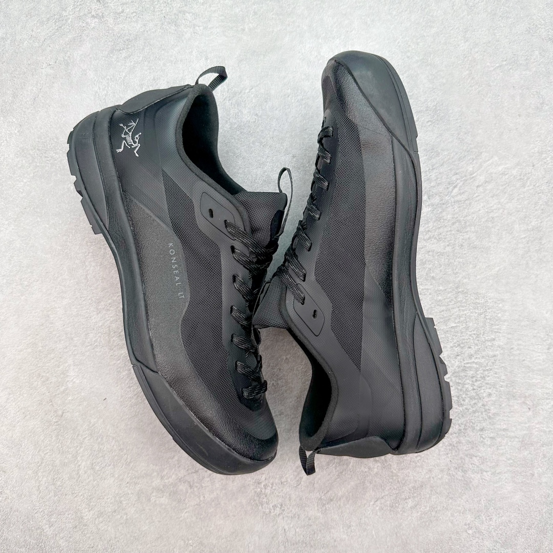 图片[3]-加拿大品牌 始祖鸟·Arcteryx始祖鸟 Konseal Lt 轻量网布防滑轻便耐磨低帮越野跑步鞋 利用先进的技术、更轻但可靠耐用的材料和高度专注的设计流程，我们创造了我们最轻的接近鞋 Konseal LT。它专为在您携带背包和攀爬装备时覆盖崎岖的地面而设计，提供足底支撑和保护、应对不断変化的地形的敏捷性以及 Vibram® Megagrip 外底的自抓地力。内里提供赤足舒适感，鞋跟可平折，因此您可以在系绳或露营时将其作为木屐穿着。尺码：35 36 37 38 39 40 41 42 43 44 45-选品中心