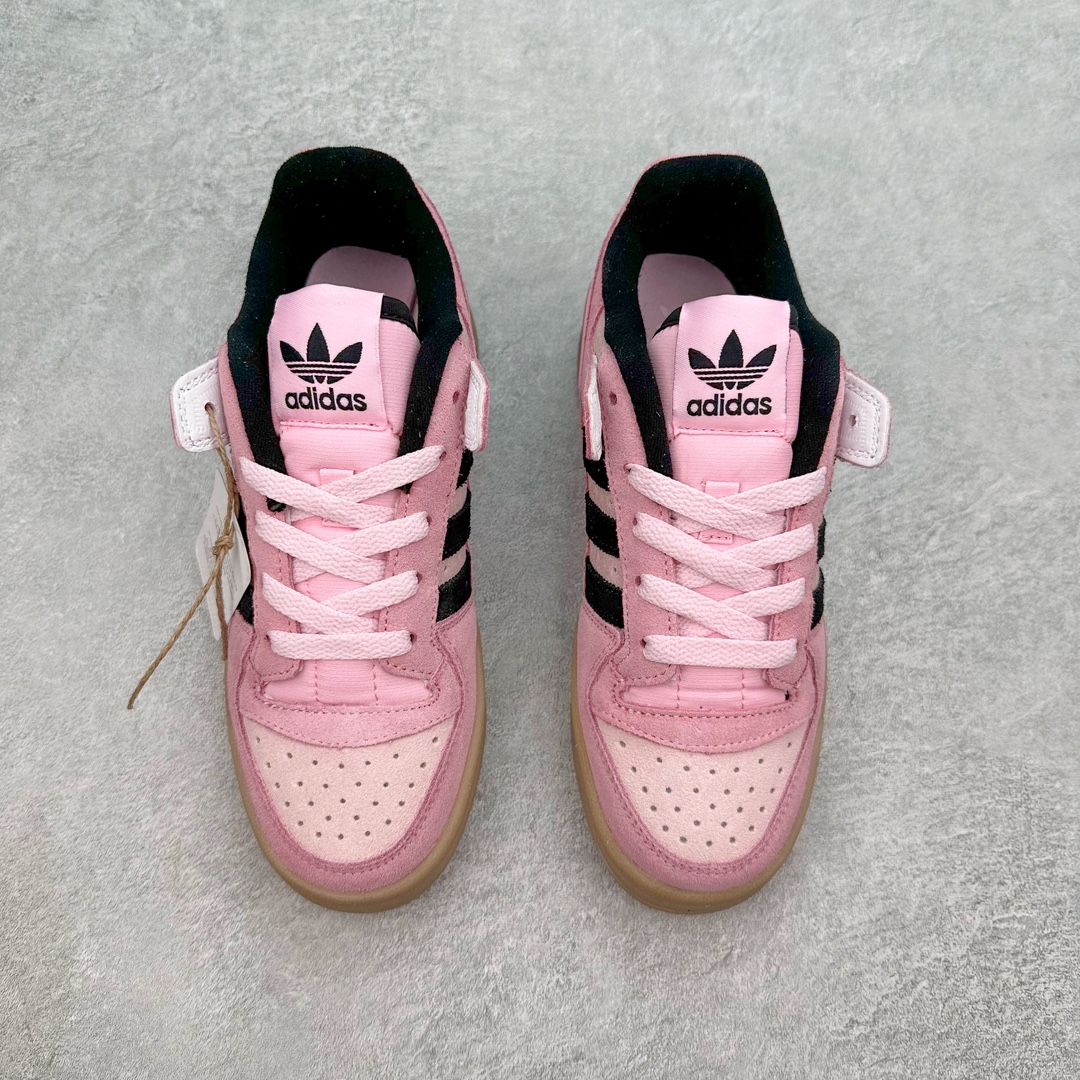 图片[2]-AD Forum 84 Low OG 低帮百搭潮流休闲运动板鞋 JH6287 以复古篮球鞋的外形为基础 采用皮革拼接 简约百搭 更加贴合舒适 中底内侧网格造型起到点睛之笔 外底橡胶 更显复古 尺码：36 36.5 37.5 38 38.5 39 40 40.5 41 42 42.5 43 44 44.5 45-选品中心