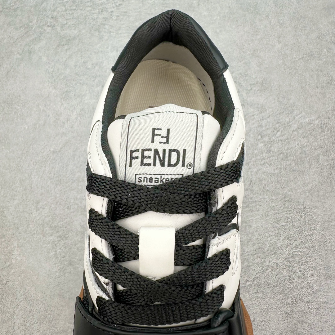 图片[5]-FENDI 芬迪 Match sneaters 低帮运动鞋 Fendi芬迪情侣款休闲鞋 独家定制 #全身20几个细节点全部做到一致还原 吊打市面所有版本 独家原装套装配件官方同源 渠道原装订单 全套专柜包装物及配件#鞋底嵌入核心防伪芯片感应装置 FENDI芬迪match最新爆款情侣款运动鞋板鞋原版购入 高工艺无缝细空胶技术，贴楦误差0.05mm,鞋底采用固特异内外锁死工艺，最大限度弯折永不开胶，原鞋一致效果环保无味 鞋面采用麂皮和皮革拼接组合 logo内里采用毛巾绒里 上脚超级柔软 轻便 舒适搭配卫衣 尺码：35 36 37 38 39 40 41 42 43 44 45 46-选品中心