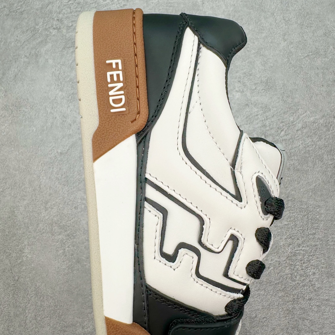 图片[6]-FENDI 芬迪 Match sneaters 低帮运动鞋 Fendi芬迪情侣款休闲鞋 独家定制 #全身20几个细节点全部做到一致还原 吊打市面所有版本 独家原装套装配件官方同源 渠道原装订单 全套专柜包装物及配件#鞋底嵌入核心防伪芯片感应装置 FENDI芬迪match最新爆款情侣款运动鞋板鞋原版购入 高工艺无缝细空胶技术，贴楦误差0.05mm,鞋底采用固特异内外锁死工艺，最大限度弯折永不开胶，原鞋一致效果环保无味 鞋面采用麂皮和皮革拼接组合 logo内里采用毛巾绒里 上脚超级柔软 轻便 舒适搭配卫衣 尺码：35 36 37 38 39 40 41 42 43 44 45 46-选品中心