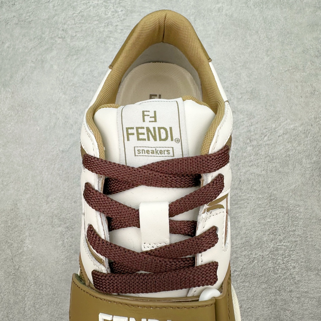 图片[5]-FENDI 芬迪 Match sneaters 低帮运动鞋 Fendi芬迪情侣款休闲鞋 独家定制 #全身20几个细节点全部做到一致还原 吊打市面所有版本 独家原装套装配件官方同源 渠道原装订单 全套专柜包装物及配件#鞋底嵌入核心防伪芯片感应装置 FENDI芬迪match最新爆款情侣款运动鞋板鞋原版购入 高工艺无缝细空胶技术，贴楦误差0.05mm,鞋底采用固特异内外锁死工艺，最大限度弯折永不开胶，原鞋一致效果环保无味 鞋面采用麂皮和皮革拼接组合 logo内里采用毛巾绒里 上脚超级柔软 轻便 舒适搭配卫衣 尺码：35 36 37 38 39 40 41 42 43 44 45 46-选品中心