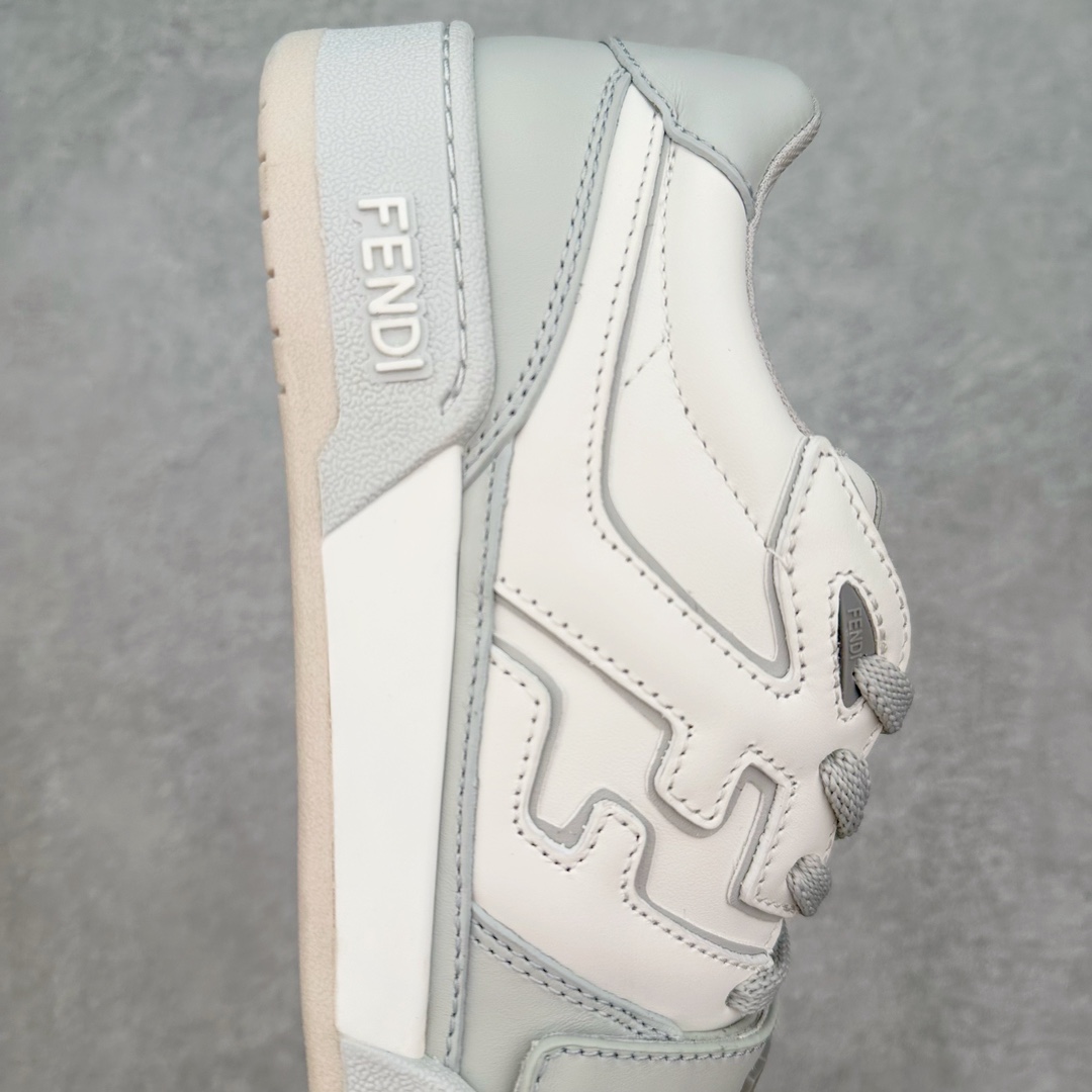 图片[6]-FENDI 芬迪 Match sneaters 低帮运动鞋 Fendi芬迪情侣款休闲鞋 独家定制 #全身20几个细节点全部做到一致还原 吊打市面所有版本 独家原装套装配件官方同源 渠道原装订单 全套专柜包装物及配件#鞋底嵌入核心防伪芯片感应装置 FENDI芬迪match最新爆款情侣款运动鞋板鞋原版购入 高工艺无缝细空胶技术，贴楦误差0.05mm,鞋底采用固特异内外锁死工艺，最大限度弯折永不开胶，原鞋一致效果环保无味 鞋面采用麂皮和皮革拼接组合 logo内里采用毛巾绒里 上脚超级柔软 轻便 舒适搭配卫衣 尺码：35 36 37 38 39 40 41 42 43 44 45 46-选品中心