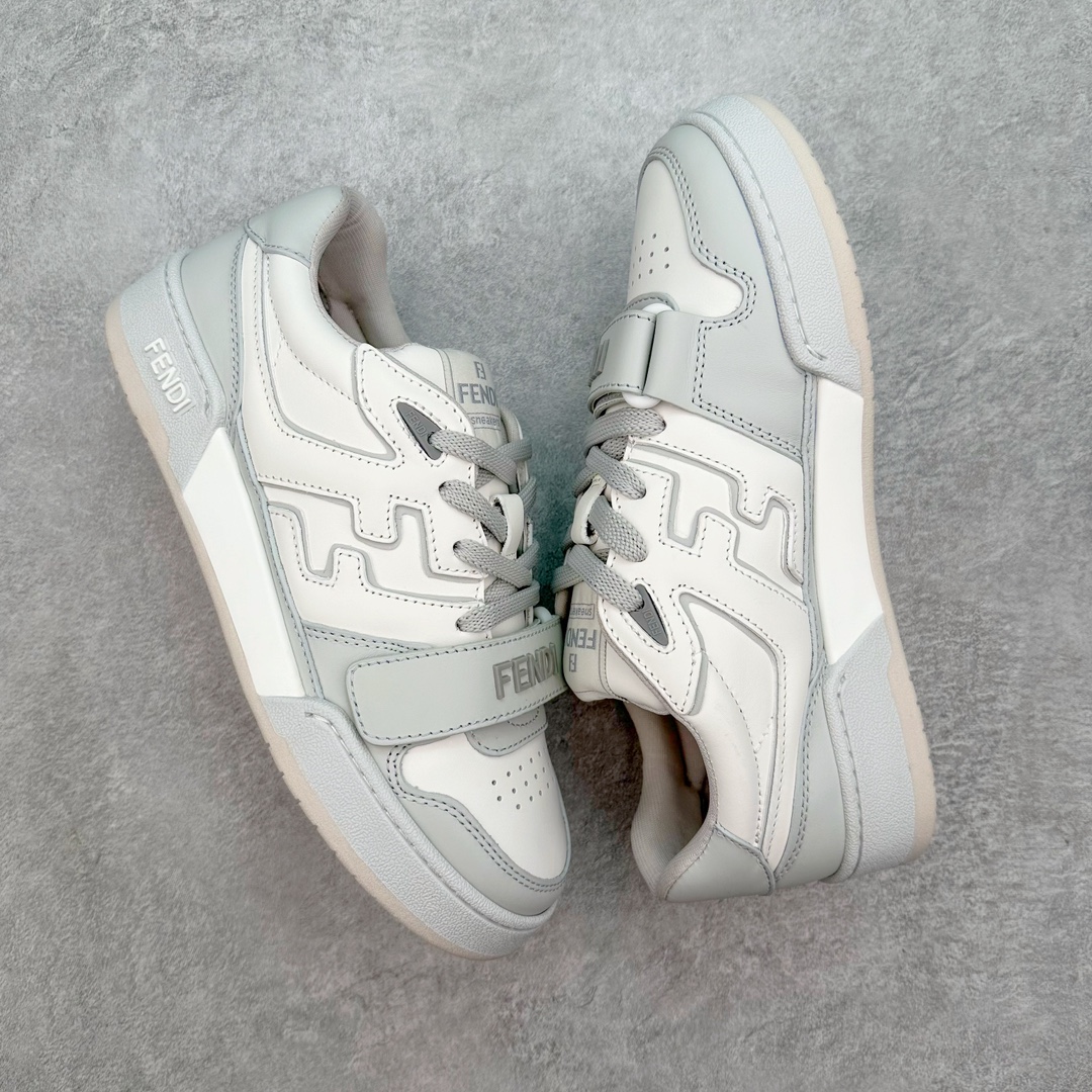 图片[3]-FENDI 芬迪 Match sneaters 低帮运动鞋 Fendi芬迪情侣款休闲鞋 独家定制 #全身20几个细节点全部做到一致还原 吊打市面所有版本 独家原装套装配件官方同源 渠道原装订单 全套专柜包装物及配件#鞋底嵌入核心防伪芯片感应装置 FENDI芬迪match最新爆款情侣款运动鞋板鞋原版购入 高工艺无缝细空胶技术，贴楦误差0.05mm,鞋底采用固特异内外锁死工艺，最大限度弯折永不开胶，原鞋一致效果环保无味 鞋面采用麂皮和皮革拼接组合 logo内里采用毛巾绒里 上脚超级柔软 轻便 舒适搭配卫衣 尺码：35 36 37 38 39 40 41 42 43 44 45 46-选品中心