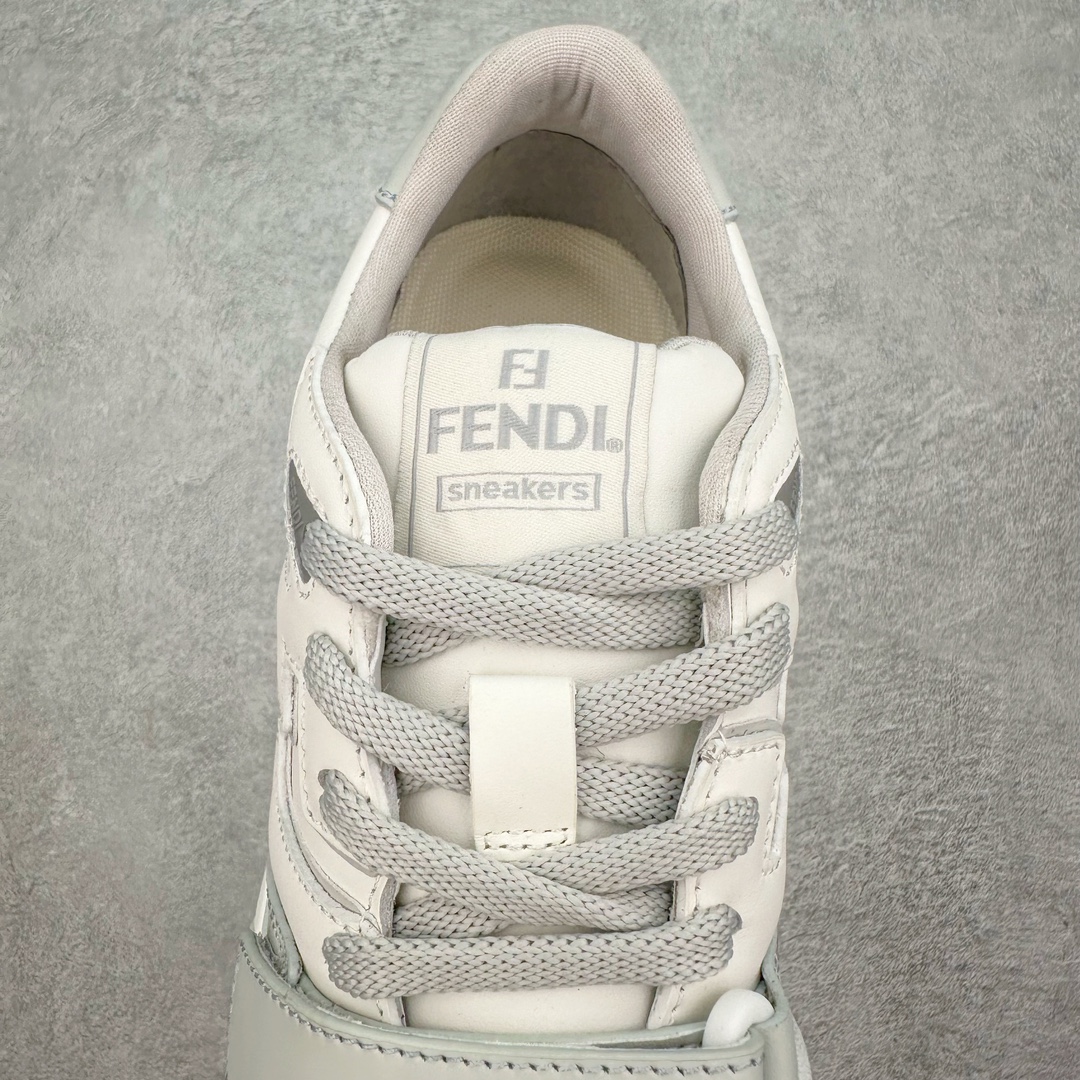 图片[5]-FENDI 芬迪 Match sneaters 低帮运动鞋 Fendi芬迪情侣款休闲鞋 独家定制 #全身20几个细节点全部做到一致还原 吊打市面所有版本 独家原装套装配件官方同源 渠道原装订单 全套专柜包装物及配件#鞋底嵌入核心防伪芯片感应装置 FENDI芬迪match最新爆款情侣款运动鞋板鞋原版购入 高工艺无缝细空胶技术，贴楦误差0.05mm,鞋底采用固特异内外锁死工艺，最大限度弯折永不开胶，原鞋一致效果环保无味 鞋面采用麂皮和皮革拼接组合 logo内里采用毛巾绒里 上脚超级柔软 轻便 舒适搭配卫衣 尺码：35 36 37 38 39 40 41 42 43 44 45 46-选品中心