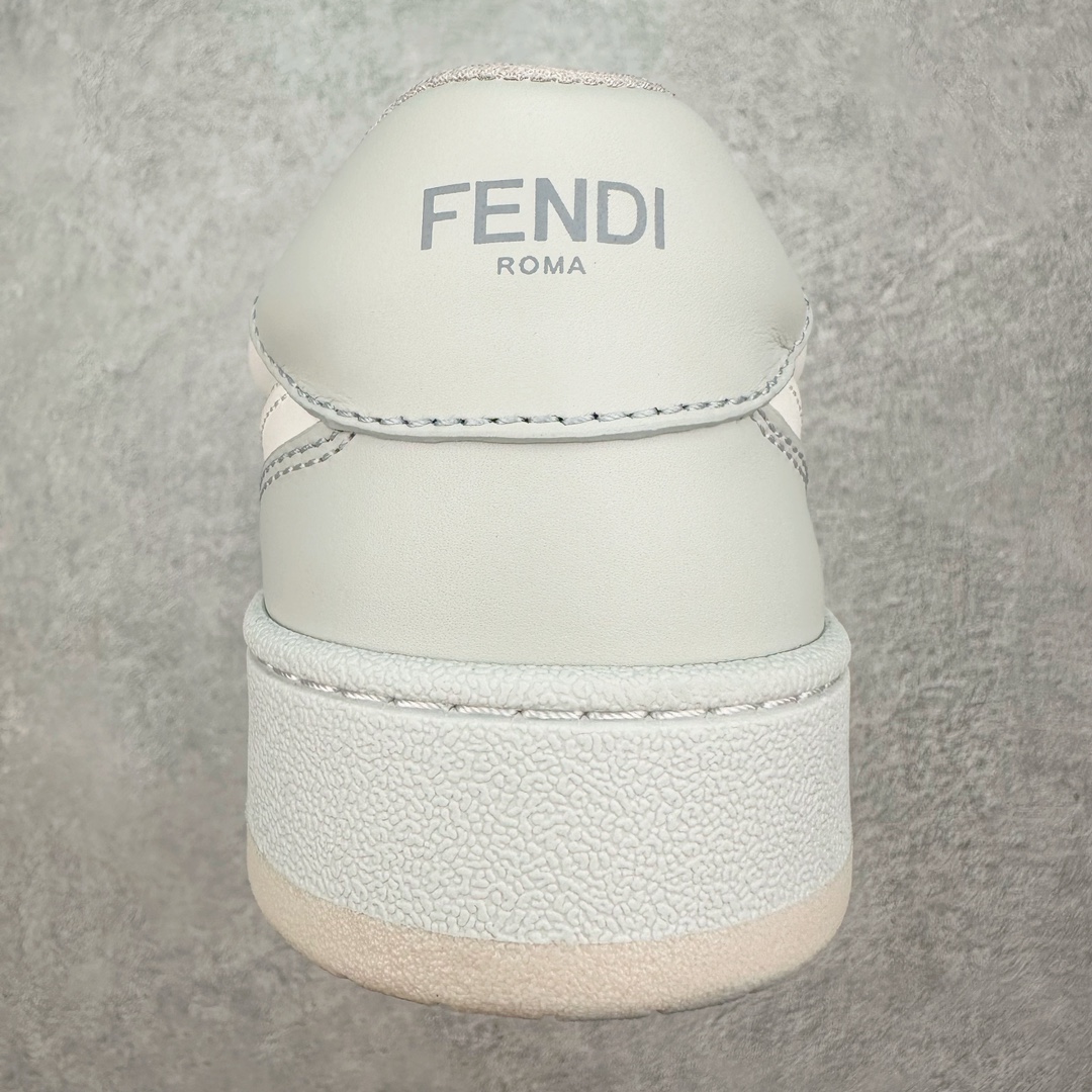图片[8]-FENDI 芬迪 Match sneaters 低帮运动鞋 Fendi芬迪情侣款休闲鞋 独家定制 #全身20几个细节点全部做到一致还原 吊打市面所有版本 独家原装套装配件官方同源 渠道原装订单 全套专柜包装物及配件#鞋底嵌入核心防伪芯片感应装置 FENDI芬迪match最新爆款情侣款运动鞋板鞋原版购入 高工艺无缝细空胶技术，贴楦误差0.05mm,鞋底采用固特异内外锁死工艺，最大限度弯折永不开胶，原鞋一致效果环保无味 鞋面采用麂皮和皮革拼接组合 logo内里采用毛巾绒里 上脚超级柔软 轻便 舒适搭配卫衣 尺码：35 36 37 38 39 40 41 42 43 44 45 46-选品中心