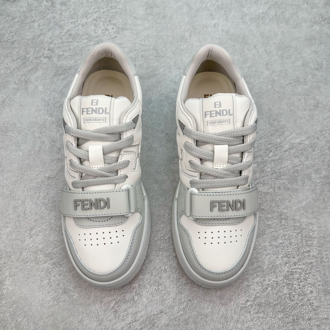 图片[2]-FENDI 芬迪 Match sneaters 低帮运动鞋 Fendi芬迪情侣款休闲鞋 独家定制 #全身20几个细节点全部做到一致还原 吊打市面所有版本 独家原装套装配件官方同源 渠道原装订单 全套专柜包装物及配件#鞋底嵌入核心防伪芯片感应装置 FENDI芬迪match最新爆款情侣款运动鞋板鞋原版购入 高工艺无缝细空胶技术，贴楦误差0.05mm,鞋底采用固特异内外锁死工艺，最大限度弯折永不开胶，原鞋一致效果环保无味 鞋面采用麂皮和皮革拼接组合 logo内里采用毛巾绒里 上脚超级柔软 轻便 舒适搭配卫衣 尺码：35 36 37 38 39 40 41 42 43 44 45 46-选品中心