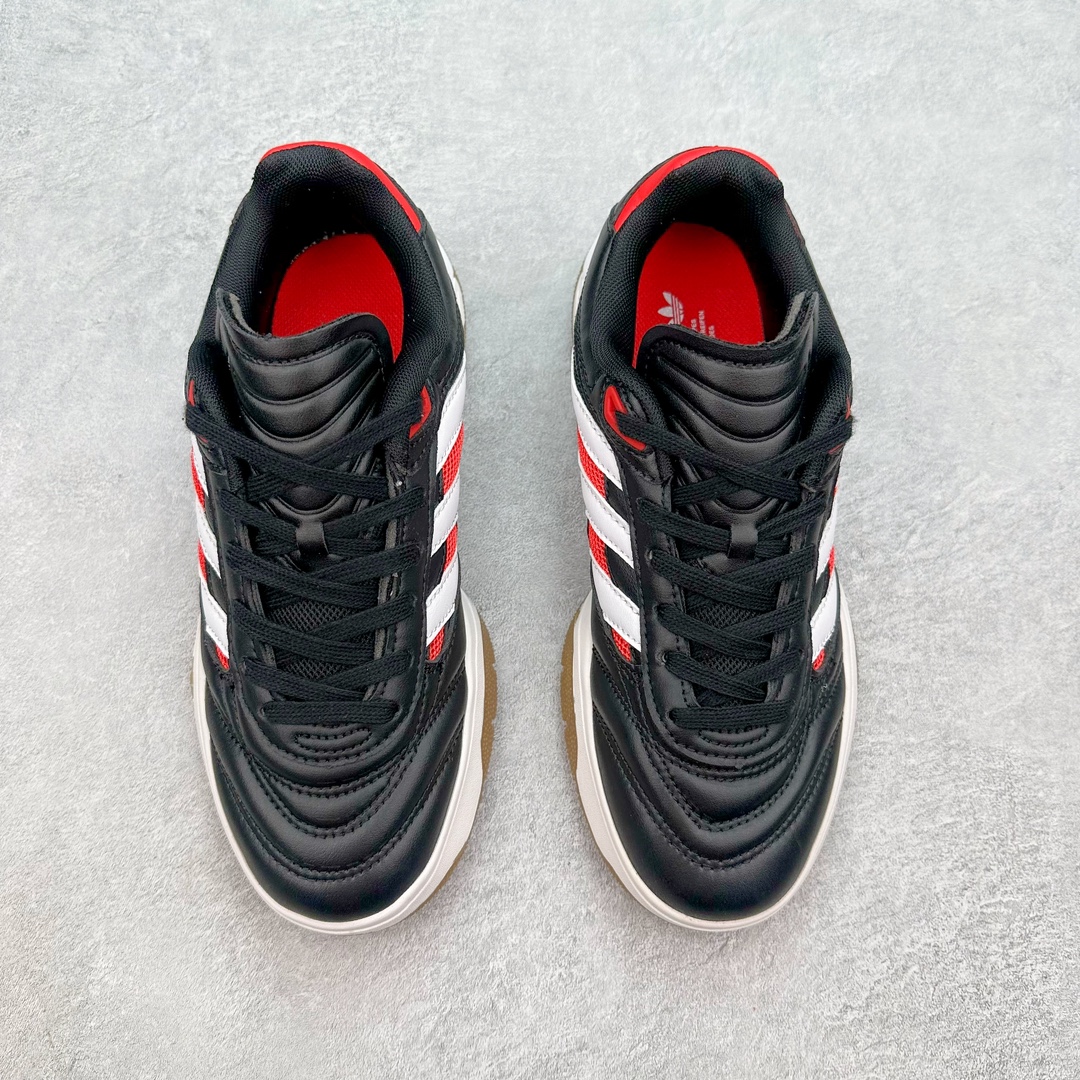 图片[2]-AD Predator Mundial 猎鹰世界杯系列德训足球风百搭低帮休闲运动鞋继充满怀旧气息的 Predator 24 获得巨大成功之后，adidas Originals 为我们带来了Predator Mundial——一款纯粹的生活方式单品，承载了 Copa Mundial 的历史和传统，结合了 Predator 的性能美学，并重新包装为街道。它最初有两种配色：经典的“Core Black/Cloud White/Crystal White”外观，其中还加入了红色来完成传统的 Predator 外观，以及,它淡化了颜色链接到 Predator，以获得更加生活方式主导的外观。 尺码：36 36⅔ 37⅓ 38 38⅔ 39⅓ 40 40⅔ 41⅓ 42 42⅔ 43⅓ 44 45-选品中心