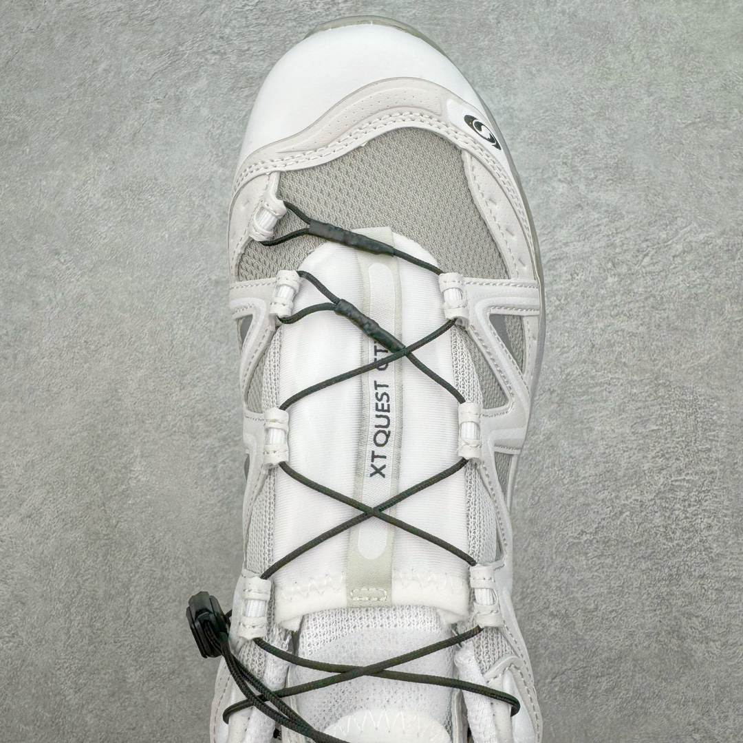 图片[4]-＃X版 Salomon XT-QUEST ADV 萨洛蒙潮流越野机能户外功能鞋 纯原外贸平台特供订单 耗时半年巨作 全套原纸板楦头开发 原厂特供网布配套加持 确保原汁原味 完美呈现版型 原档数据独家私模五层组合大底 男女鞋同步官方开发至46.5 原装Ortholite轻量化鞋垫 中底布带钢印编号 原厂TPU锁扣 进口港宝加持 后跟自然饱满 还原公司包裹性 基于 SALOMON 初代 XT 鞋身造型并搭载 4D ADVANCED CHASSIS™ 大底打造而成 为这款 XT-QUEST 带来了多项足部控制与保护等功能性 如在运动过程中控制左右晃动的过程而提高稳定性、改善长途越野过程中足中到足尖的过渡、提高感知岩石的精确度以抵抗尖锐物体对脚底的伤害以及采用动态缓冲来增强穿着舒适感 从而减轻疲劳感 使 XT-QUEST 成为一双舒适且安全的户外之履 尺码：36 36.5 37.5 38 38.5 39 40 40.5 41 42 42.5 43 44 44.5 45 46 46.5-选品中心