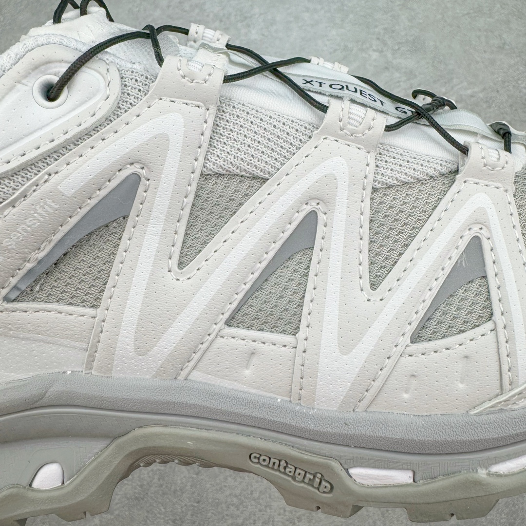 图片[14]-＃X版 Salomon XT-QUEST ADV 萨洛蒙潮流越野机能户外功能鞋 纯原外贸平台特供订单 耗时半年巨作 全套原纸板楦头开发 原厂特供网布配套加持 确保原汁原味 完美呈现版型 原档数据独家私模五层组合大底 男女鞋同步官方开发至46.5 原装Ortholite轻量化鞋垫 中底布带钢印编号 原厂TPU锁扣 进口港宝加持 后跟自然饱满 还原公司包裹性 基于 SALOMON 初代 XT 鞋身造型并搭载 4D ADVANCED CHASSIS™ 大底打造而成 为这款 XT-QUEST 带来了多项足部控制与保护等功能性 如在运动过程中控制左右晃动的过程而提高稳定性、改善长途越野过程中足中到足尖的过渡、提高感知岩石的精确度以抵抗尖锐物体对脚底的伤害以及采用动态缓冲来增强穿着舒适感 从而减轻疲劳感 使 XT-QUEST 成为一双舒适且安全的户外之履 尺码：36 36.5 37.5 38 38.5 39 40 40.5 41 42 42.5 43 44 44.5 45 46 46.5-选品中心