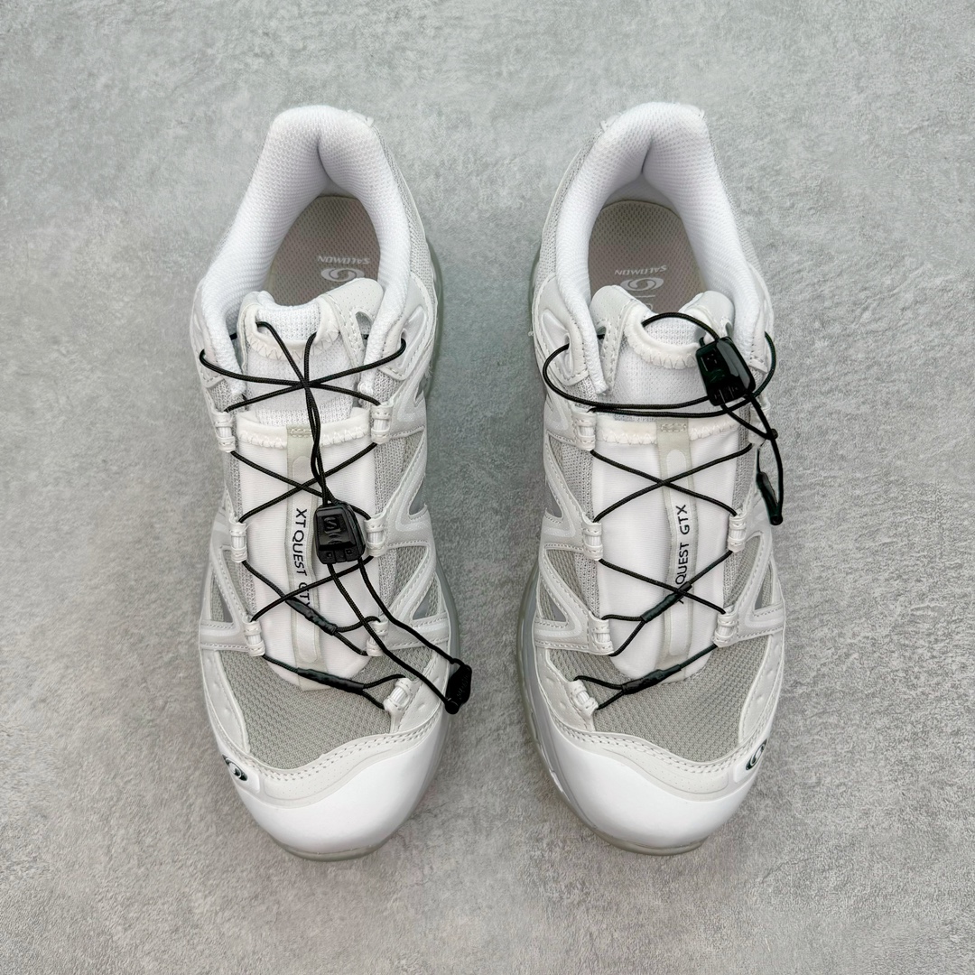 图片[2]-＃X版 Salomon XT-QUEST ADV 萨洛蒙潮流越野机能户外功能鞋 纯原外贸平台特供订单 耗时半年巨作 全套原纸板楦头开发 原厂特供网布配套加持 确保原汁原味 完美呈现版型 原档数据独家私模五层组合大底 男女鞋同步官方开发至46.5 原装Ortholite轻量化鞋垫 中底布带钢印编号 原厂TPU锁扣 进口港宝加持 后跟自然饱满 还原公司包裹性 基于 SALOMON 初代 XT 鞋身造型并搭载 4D ADVANCED CHASSIS™ 大底打造而成 为这款 XT-QUEST 带来了多项足部控制与保护等功能性 如在运动过程中控制左右晃动的过程而提高稳定性、改善长途越野过程中足中到足尖的过渡、提高感知岩石的精确度以抵抗尖锐物体对脚底的伤害以及采用动态缓冲来增强穿着舒适感 从而减轻疲劳感 使 XT-QUEST 成为一双舒适且安全的户外之履 尺码：36 36.5 37.5 38 38.5 39 40 40.5 41 42 42.5 43 44 44.5 45 46 46.5-选品中心