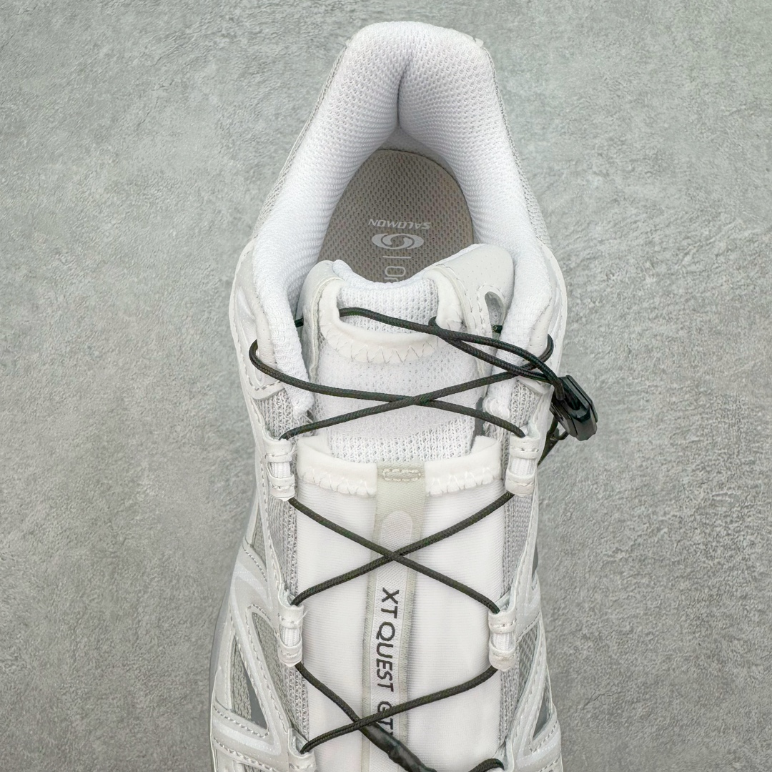 图片[5]-＃X版 Salomon XT-QUEST ADV 萨洛蒙潮流越野机能户外功能鞋 纯原外贸平台特供订单 耗时半年巨作 全套原纸板楦头开发 原厂特供网布配套加持 确保原汁原味 完美呈现版型 原档数据独家私模五层组合大底 男女鞋同步官方开发至46.5 原装Ortholite轻量化鞋垫 中底布带钢印编号 原厂TPU锁扣 进口港宝加持 后跟自然饱满 还原公司包裹性 基于 SALOMON 初代 XT 鞋身造型并搭载 4D ADVANCED CHASSIS™ 大底打造而成 为这款 XT-QUEST 带来了多项足部控制与保护等功能性 如在运动过程中控制左右晃动的过程而提高稳定性、改善长途越野过程中足中到足尖的过渡、提高感知岩石的精确度以抵抗尖锐物体对脚底的伤害以及采用动态缓冲来增强穿着舒适感 从而减轻疲劳感 使 XT-QUEST 成为一双舒适且安全的户外之履 尺码：36 36.5 37.5 38 38.5 39 40 40.5 41 42 42.5 43 44 44.5 45 46 46.5-选品中心