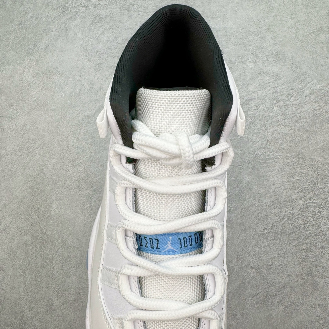 图片[5]-＃KZ神版 Jordan Air Jordan AJ11 \\\”Legend Blue\\\”高帮系列 复刻传奇蓝2024 CT8012-104 市场中端王者 耗时半年巨作 全套原纸板楦头开发 确保原汁原味 完美呈现11代版型 此版本只针对中端市场 皮料材质有所更替 其他数据细节工艺流程均保持一致绝不口嗨 细节品控鞋型随意秒杀市面3XX 原楦原档案数据开模打造 原厂中底拉帮钢印 原厂进口漆皮 防冻不开裂 原装鞋撑 水晶大底正确色度色泽 原楦原数据刺绣 原厂车缝走线及对位 毫厘不差 飞人logo采用原数据电脑刺绣 原装正品碳纤维真实碳板 增强抗扭 原内标 原盒标 正确官方原盒 防氧化水晶外底 原厂配套全掌solo气垫 进口港宝加持 后跟自然饱满 全鞋荧光划线卡点 追求极致完美 每一双都是工艺品 多重QC质检 超越公司货的品控标准 实实在在的免检产品 尺码：36 36.5 37.5 38 38.5 39 40 40.5 41 42 42.5 43 44 44.5 45 46 47.5-选品中心