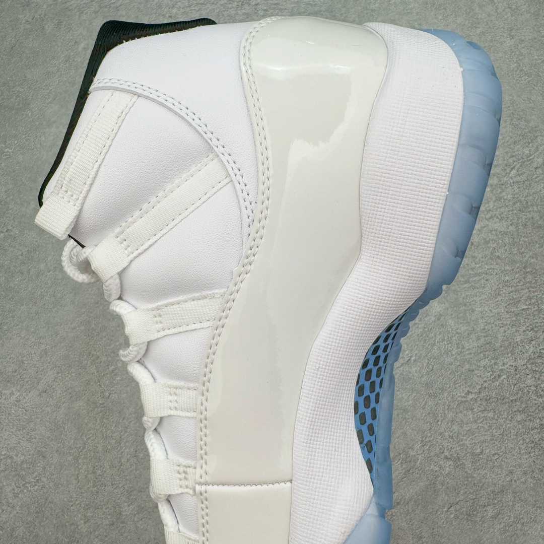 图片[7]-＃KZ神版 Jordan Air Jordan AJ11 \\\”Legend Blue\\\”高帮系列 复刻传奇蓝2024 CT8012-104 市场中端王者 耗时半年巨作 全套原纸板楦头开发 确保原汁原味 完美呈现11代版型 此版本只针对中端市场 皮料材质有所更替 其他数据细节工艺流程均保持一致绝不口嗨 细节品控鞋型随意秒杀市面3XX 原楦原档案数据开模打造 原厂中底拉帮钢印 原厂进口漆皮 防冻不开裂 原装鞋撑 水晶大底正确色度色泽 原楦原数据刺绣 原厂车缝走线及对位 毫厘不差 飞人logo采用原数据电脑刺绣 原装正品碳纤维真实碳板 增强抗扭 原内标 原盒标 正确官方原盒 防氧化水晶外底 原厂配套全掌solo气垫 进口港宝加持 后跟自然饱满 全鞋荧光划线卡点 追求极致完美 每一双都是工艺品 多重QC质检 超越公司货的品控标准 实实在在的免检产品 尺码：36 36.5 37.5 38 38.5 39 40 40.5 41 42 42.5 43 44 44.5 45 46 47.5-选品中心