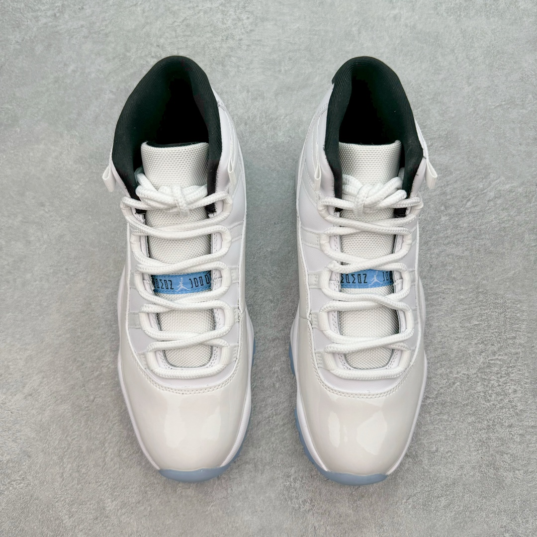 图片[2]-＃KZ神版 Jordan Air Jordan AJ11 \\\”Legend Blue\\\”高帮系列 复刻传奇蓝2024 CT8012-104 市场中端王者 耗时半年巨作 全套原纸板楦头开发 确保原汁原味 完美呈现11代版型 此版本只针对中端市场 皮料材质有所更替 其他数据细节工艺流程均保持一致绝不口嗨 细节品控鞋型随意秒杀市面3XX 原楦原档案数据开模打造 原厂中底拉帮钢印 原厂进口漆皮 防冻不开裂 原装鞋撑 水晶大底正确色度色泽 原楦原数据刺绣 原厂车缝走线及对位 毫厘不差 飞人logo采用原数据电脑刺绣 原装正品碳纤维真实碳板 增强抗扭 原内标 原盒标 正确官方原盒 防氧化水晶外底 原厂配套全掌solo气垫 进口港宝加持 后跟自然饱满 全鞋荧光划线卡点 追求极致完美 每一双都是工艺品 多重QC质检 超越公司货的品控标准 实实在在的免检产品 尺码：36 36.5 37.5 38 38.5 39 40 40.5 41 42 42.5 43 44 44.5 45 46 47.5-选品中心