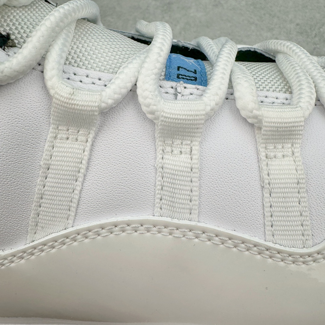 图片[13]-＃KZ神版 Jordan Air Jordan AJ11 \\\”Legend Blue\\\”高帮系列 复刻传奇蓝2024 CT8012-104 市场中端王者 耗时半年巨作 全套原纸板楦头开发 确保原汁原味 完美呈现11代版型 此版本只针对中端市场 皮料材质有所更替 其他数据细节工艺流程均保持一致绝不口嗨 细节品控鞋型随意秒杀市面3XX 原楦原档案数据开模打造 原厂中底拉帮钢印 原厂进口漆皮 防冻不开裂 原装鞋撑 水晶大底正确色度色泽 原楦原数据刺绣 原厂车缝走线及对位 毫厘不差 飞人logo采用原数据电脑刺绣 原装正品碳纤维真实碳板 增强抗扭 原内标 原盒标 正确官方原盒 防氧化水晶外底 原厂配套全掌solo气垫 进口港宝加持 后跟自然饱满 全鞋荧光划线卡点 追求极致完美 每一双都是工艺品 多重QC质检 超越公司货的品控标准 实实在在的免检产品 尺码：36 36.5 37.5 38 38.5 39 40 40.5 41 42 42.5 43 44 44.5 45 46 47.5-选品中心