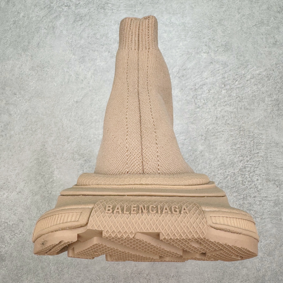 图片[8]-＃XA BALENCIAGA 3XL 巴黎世家袜子鞋复古休闲运动鞋 系列推出探索时尚界对于原创与挪用的概念 以全新系列致敬传承与经典 以标志性Balenciaga廓形和抽象大底 碰撞出诙谐又和谐的新创意 原版一比一做法 鞋面高密度飞织 独家组合大底 正品全套包装 尺码：35-46-选品中心