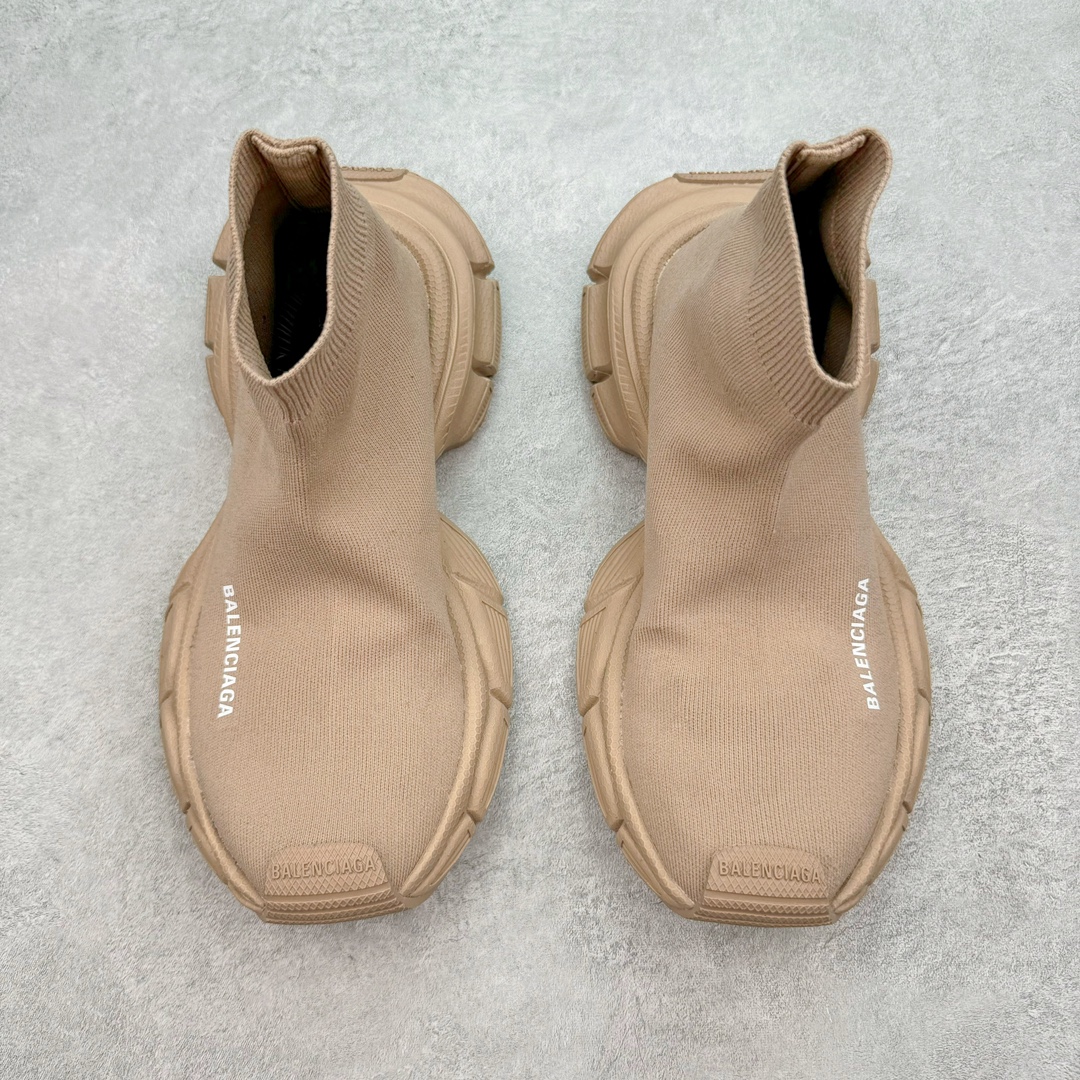图片[2]-＃XA BALENCIAGA 3XL 巴黎世家袜子鞋复古休闲运动鞋 系列推出探索时尚界对于原创与挪用的概念 以全新系列致敬传承与经典 以标志性Balenciaga廓形和抽象大底 碰撞出诙谐又和谐的新创意 原版一比一做法 鞋面高密度飞织 独家组合大底 正品全套包装 尺码：35-46-选品中心