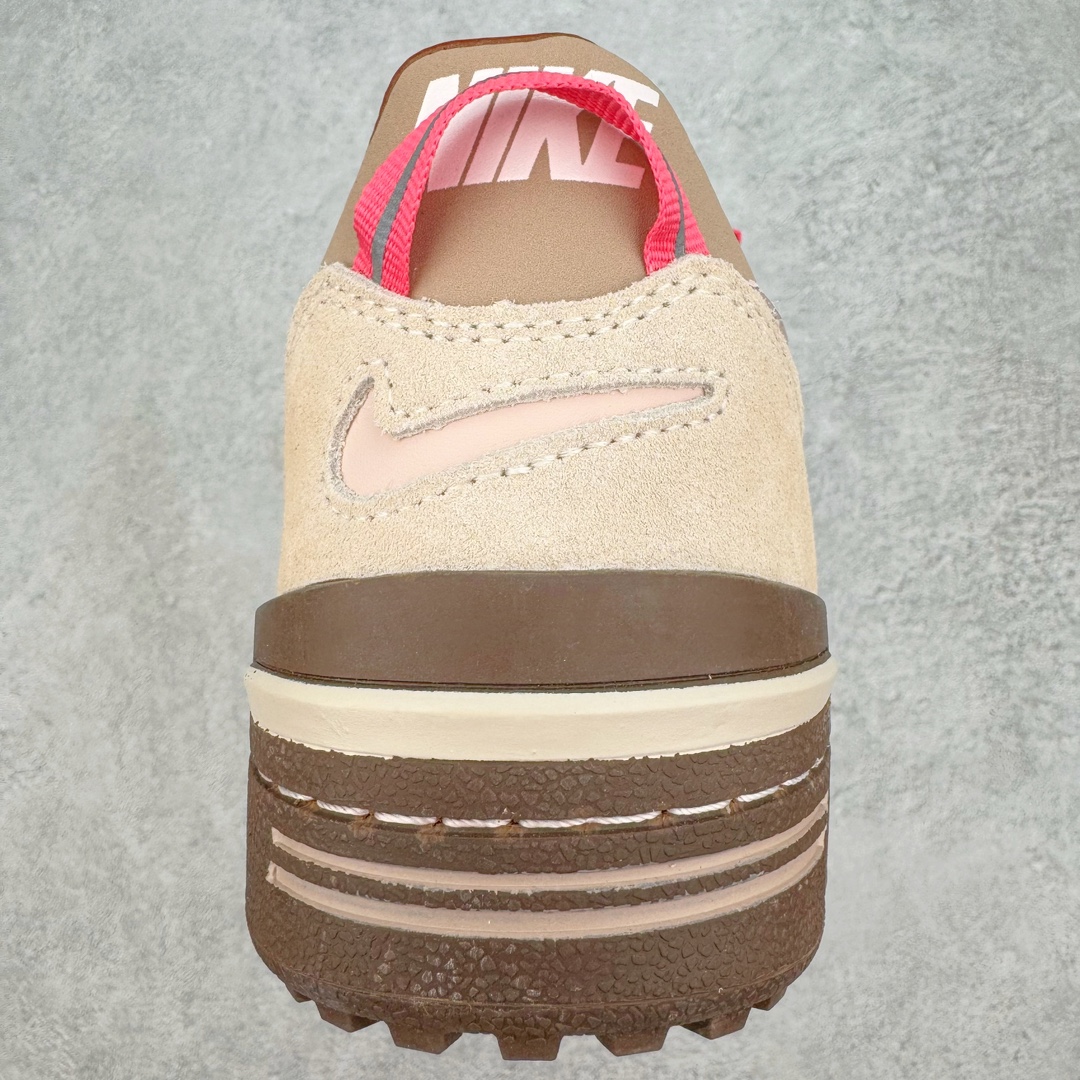 图片[8]-＃HK纯原 Union x NK Field General 82 SP 低帮复古联名篮球鞋 UN联名米棕 FQ9003-200 鞋身整体采用编织网眼为底 框架部分的麂皮材质营造出丰富的层次感 配色方面以深棕色为底色 搭配奶油色框架设计 Swoosh部分则以白色点缀 复古氛围拉满 Union标志性的UN/LA标签以及车线细节均得以保留 鞋舌部分也采用解构设计 并带有UNION字样 鞋身侧后方均带有粉色3M反光条设计 Swoosh采用镂空样式呈现 并带有稳定支持装置 鞋底则采用自带氧化效果的米白色Waffle外底呈现 进一步呼应复古氛围 侧面分别带有Union以及NK字样 尺码：36 36.5 37.5 38 38.5 39 40 40.5 41 42 42.5 43 44 45-选品中心