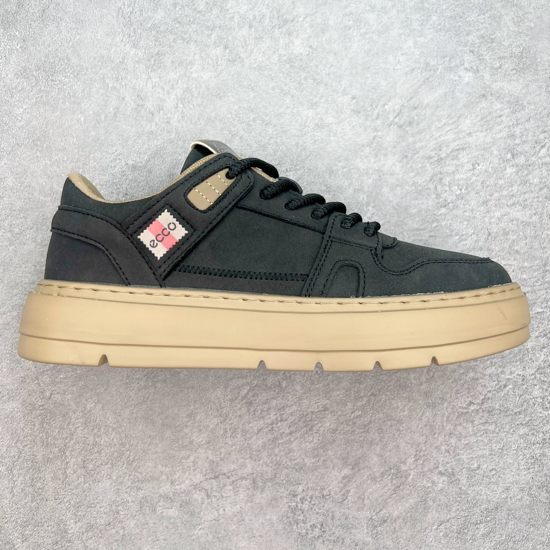 ECCO/爱步鞋 2024夏季新款 官方明星同款 小红书爆款 百搭休闲款 舒适透气沙滩鞋男士凉鞋 精选头层小牛皮 鞋面走线工整 清晰质感 采用ECCO家族工艺 高端时尚 简约大气 防滑舒适 耐磨 尺码:39-44-选品中心
