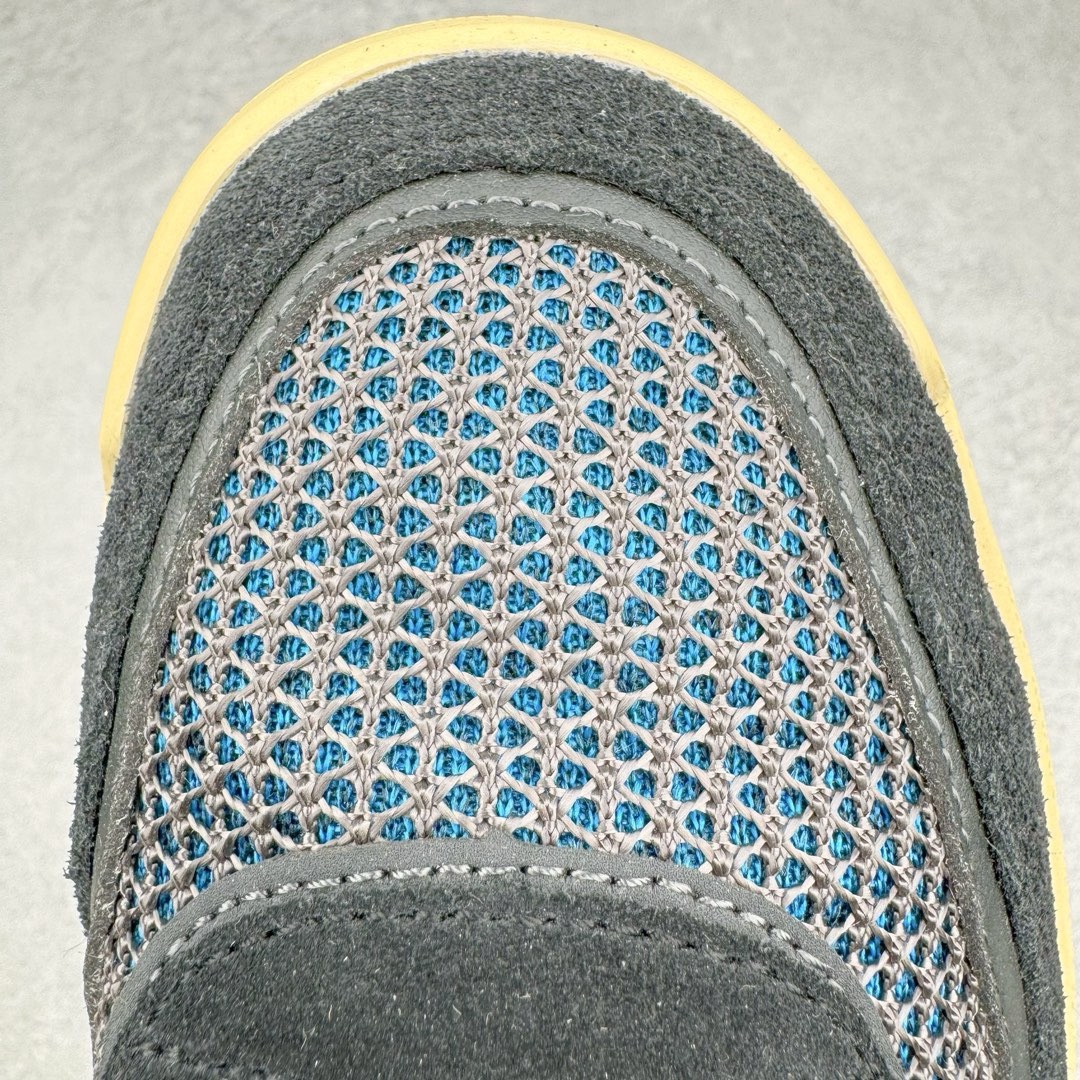 图片[11]-＃HK纯原 Union x NK Field General 82 SP 低帮复古联名篮球鞋 UN联名黑蓝 FQ9003-001 鞋身整体采用编织网眼为底 框架部分的麂皮材质营造出丰富的层次感 配色方面以深棕色为底色 搭配奶油色框架设计 Swoosh部分则以白色点缀 复古氛围拉满 Union标志性的UN/LA标签以及车线细节均得以保留 鞋舌部分也采用解构设计 并带有UNION字样 鞋身侧后方均带有粉色3M反光条设计 Swoosh采用镂空样式呈现 并带有稳定支持装置 鞋底则采用自带氧化效果的米白色Waffle外底呈现 进一步呼应复古氛围 侧面分别带有Union以及NK字样 尺码：36 36.5 37.5 38 38.5 39 40 40.5 41 42 42.5 43 44 45-选品中心